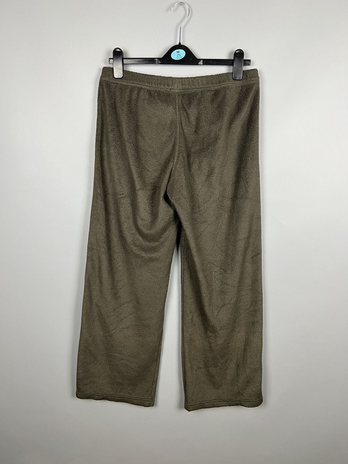 Patagonia M-L Vintage Patagonia Deep Pile Fleece Wide Pants Synchilla Size 31" - 8 Thumbnail