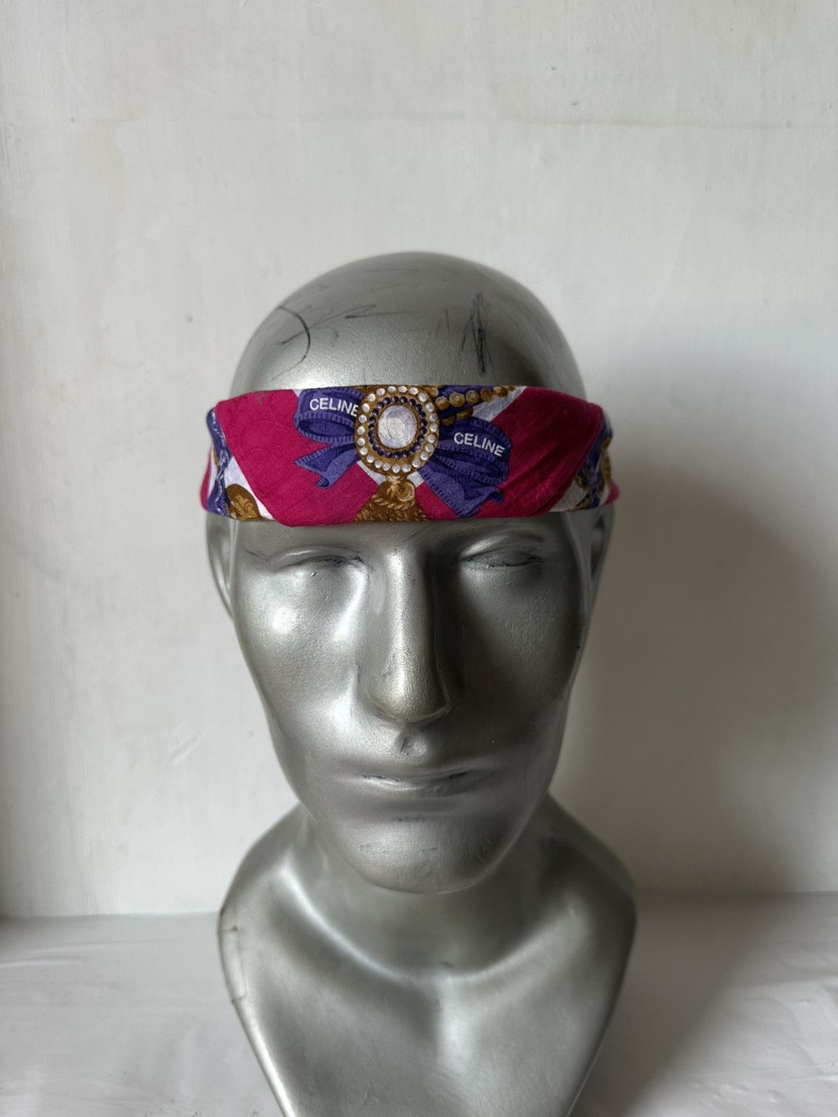 Vintage Vintage Celine Handkerchief/ Neckerchief/ Bandana Size ONE SIZE - 10 Thumbnail