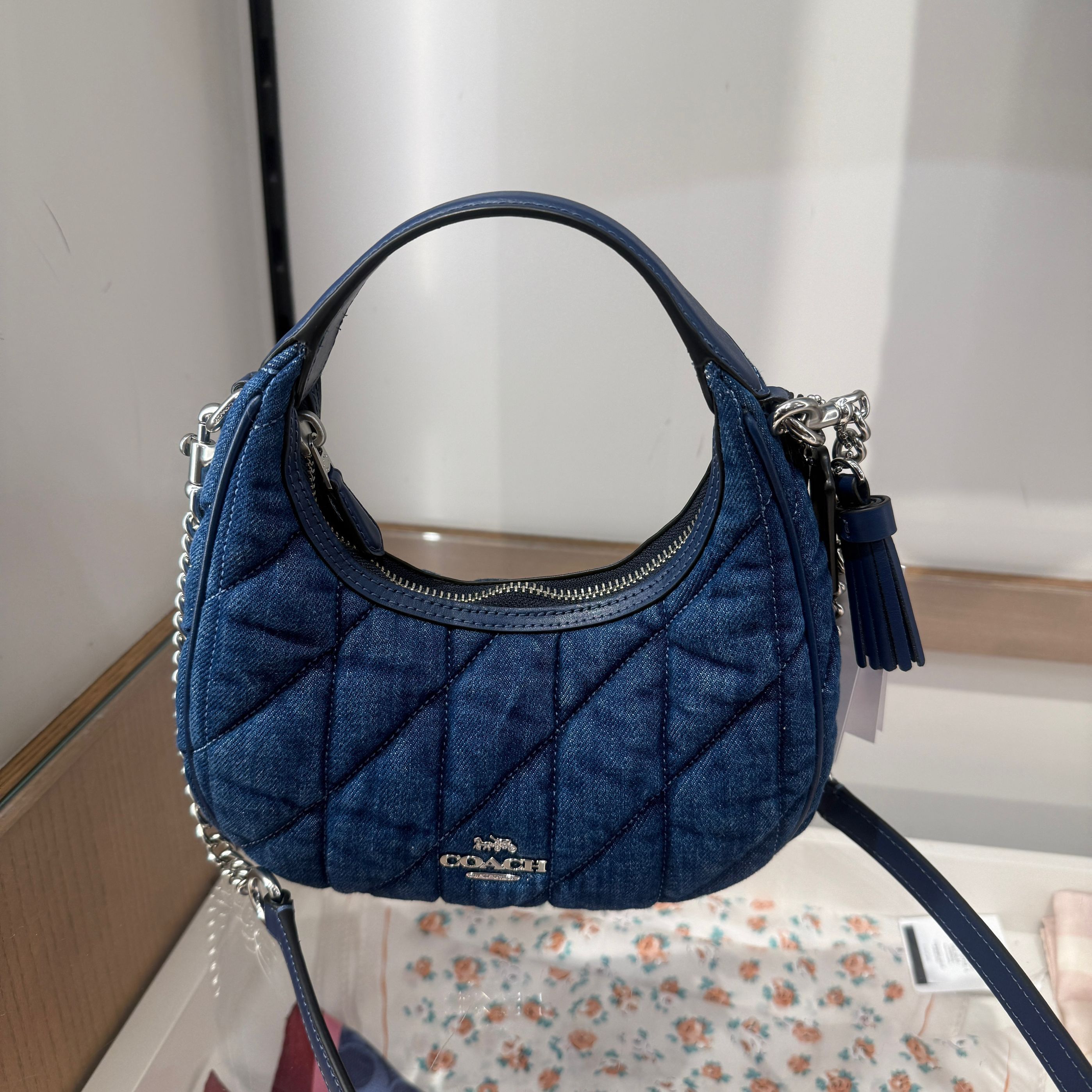 coach Carmen Mini Crossbody Bag With Quilting cak89