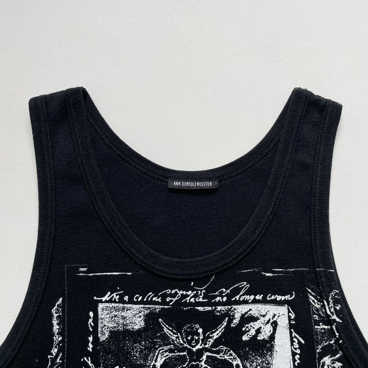 Ann Demeulemeester S/S 03 Patti Smith ‘LIFE’ Poem Print Vest Size S / US 4 / IT 40 - 5 Thumbnail