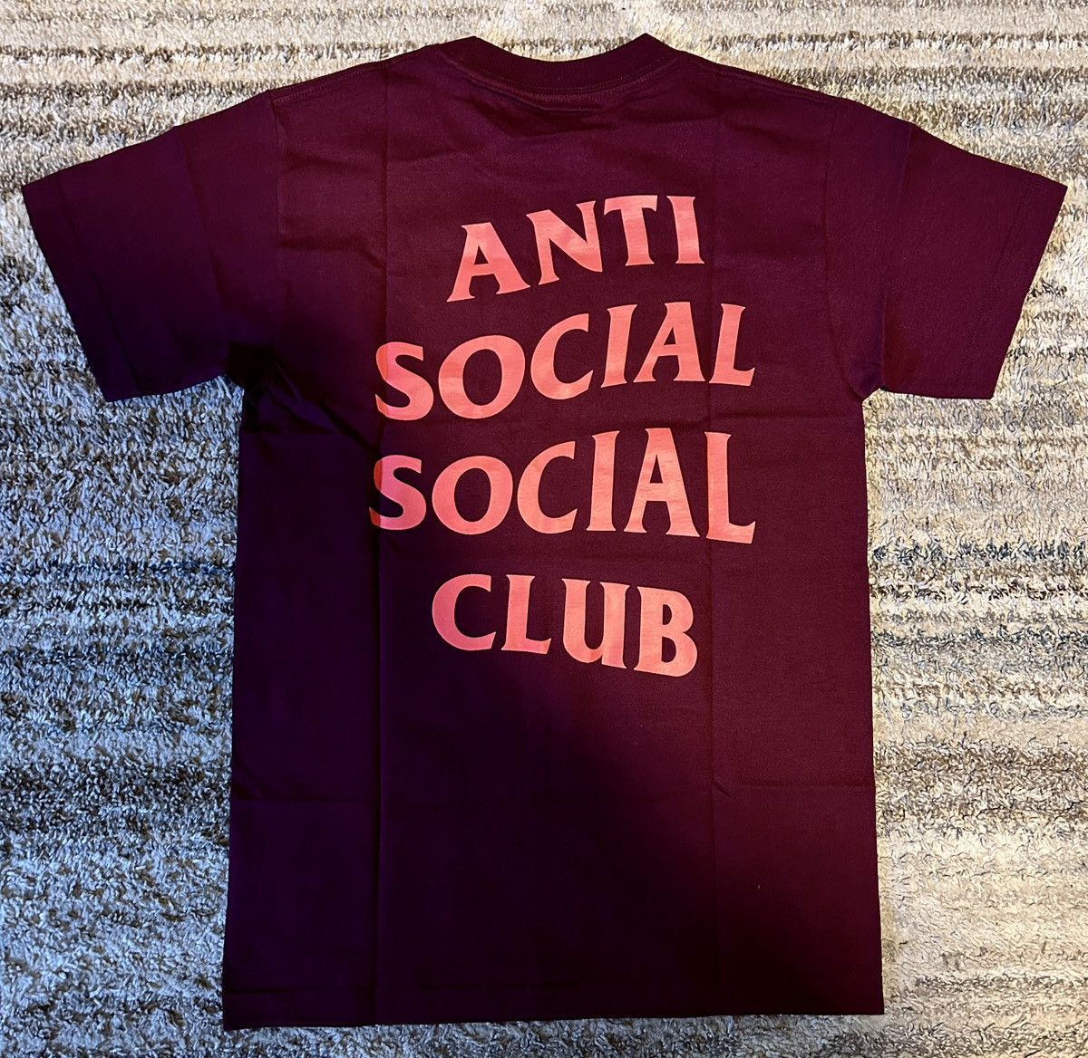 Anti Social Social Club Anti Social Social Club 2-Logo Maroon T-Shirt Size US S / EU 44-46 / 1 - 3 Thumbnail