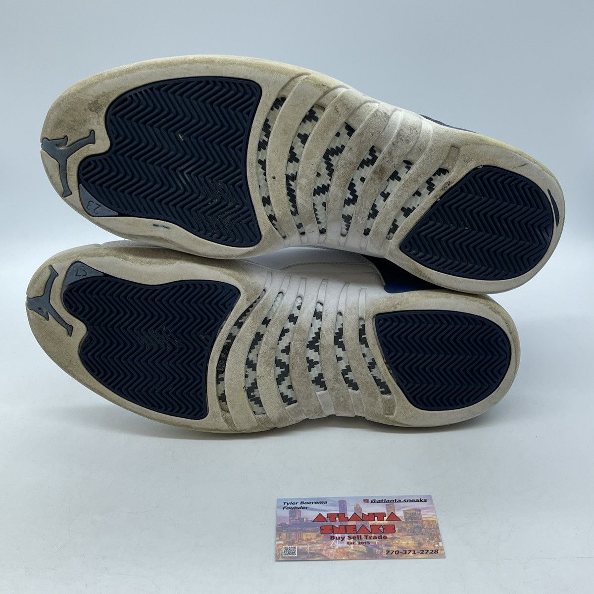Jordan Brand Air Jordan 12 indigo Size US 11 / EU 44 - 7 Thumbnail