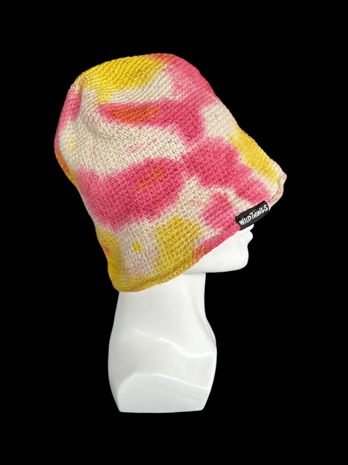 Japanese Brand × Kapital × Vintage WILDTHING Crochet Knitted Rare Bucket Hats☠️☠️ Size ONE SIZE - 5 Thumbnail