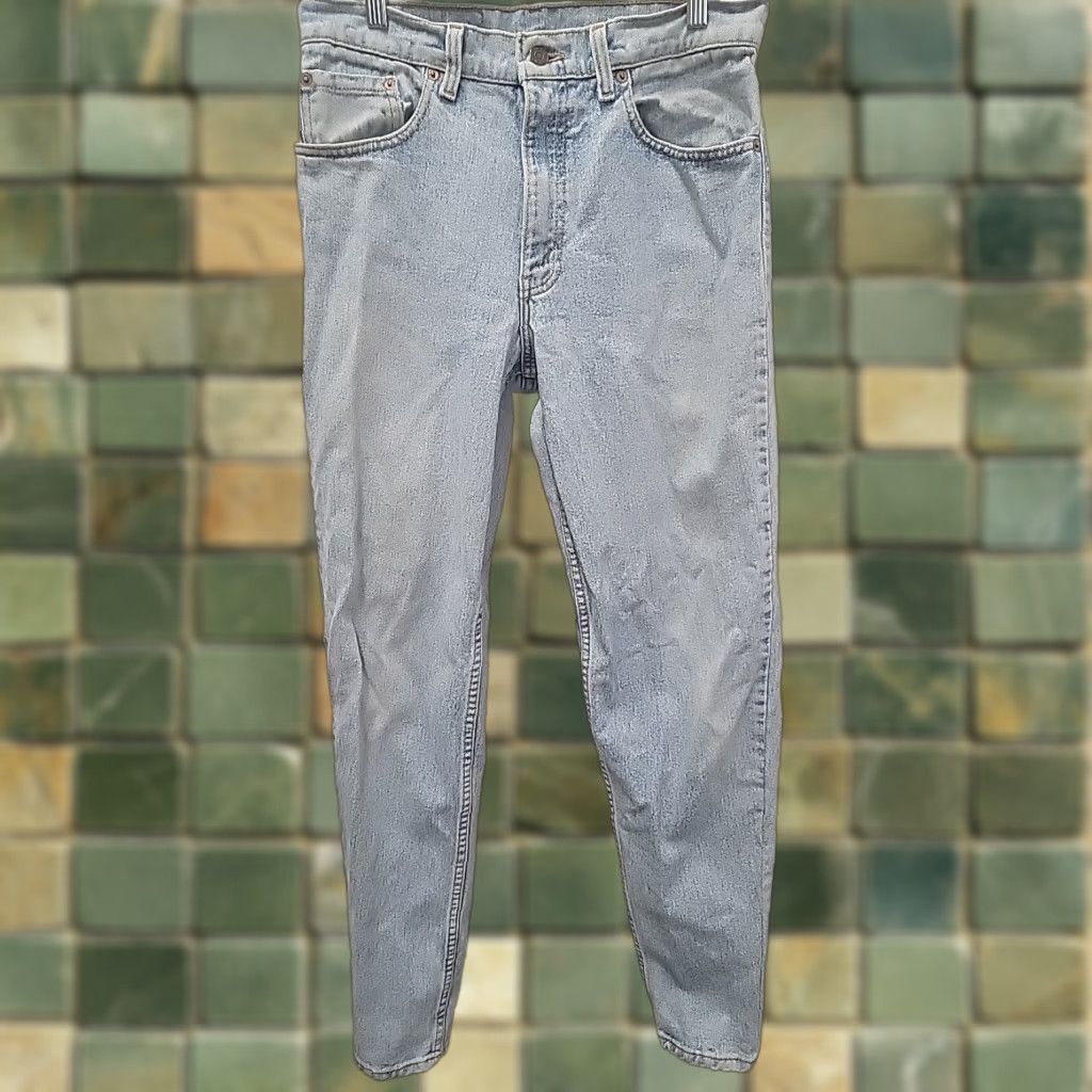 Levi's VINTAGE Levi's 500 Jeans Mens 32x34 Blue Denim 5-Pocket Made USA Everyday Comfort Regular Rise Mens Jeans Size US 32 / EU 48 - 1 Thumbnail