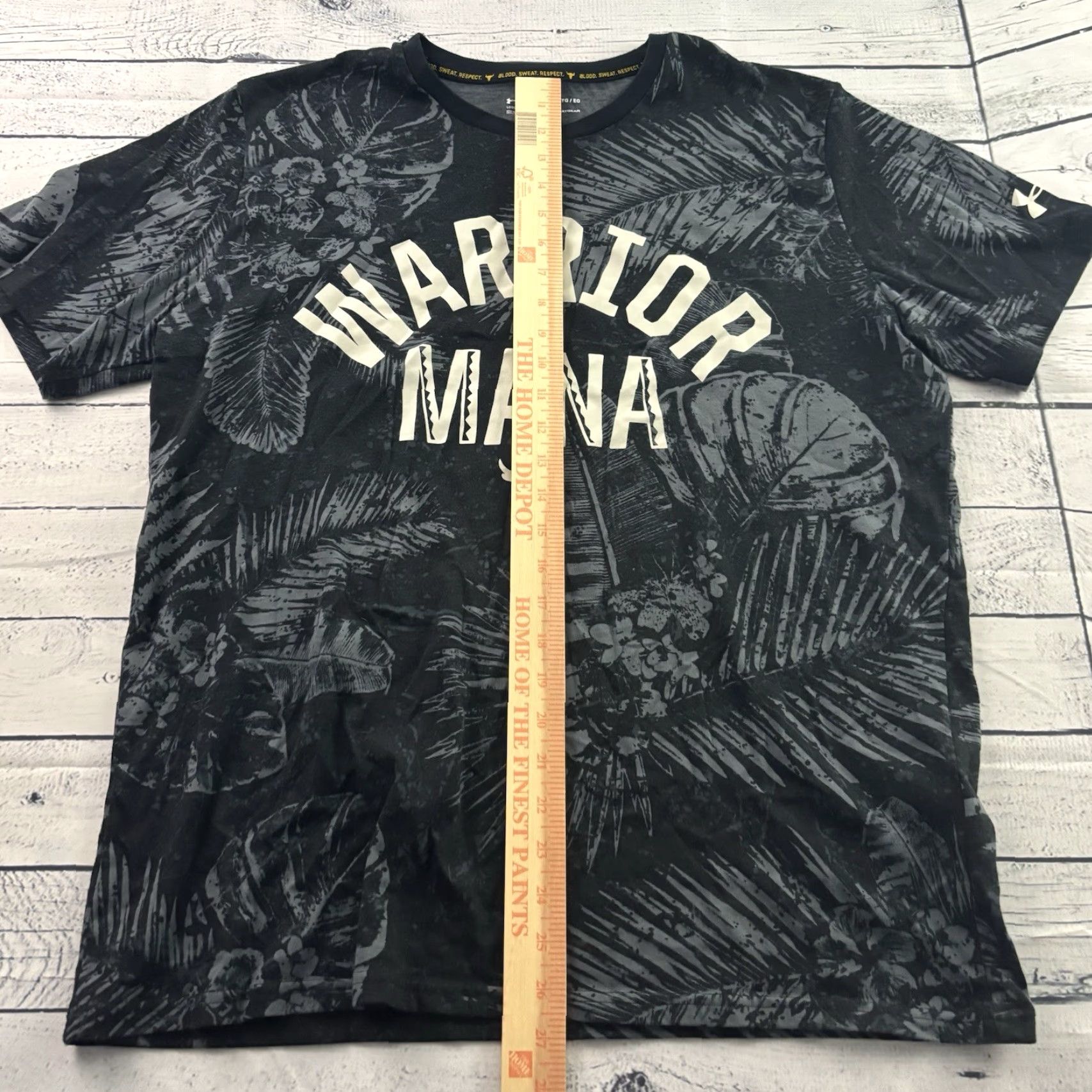 Under Armour Under Armour HeatGear Warrior Mana Short Sleeve T Shirt Men's XL Black Size US XL / EU 56 / 4 - 3 Thumbnail