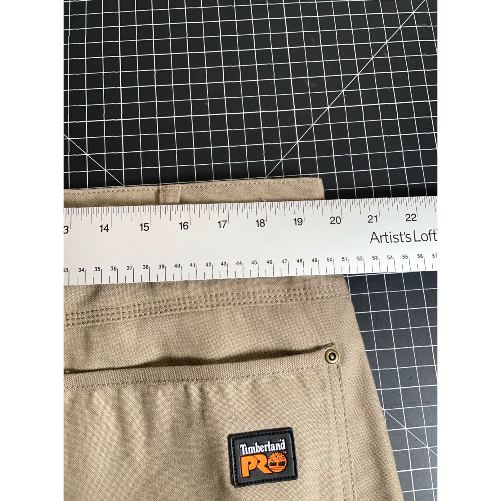 Timberland VINTAGE Timberland Pro Canvas Work Pants Men's 38 x 30 Beige Casual Workwear Original Fit Size US 38 / EU 54 - 5 Thumbnail