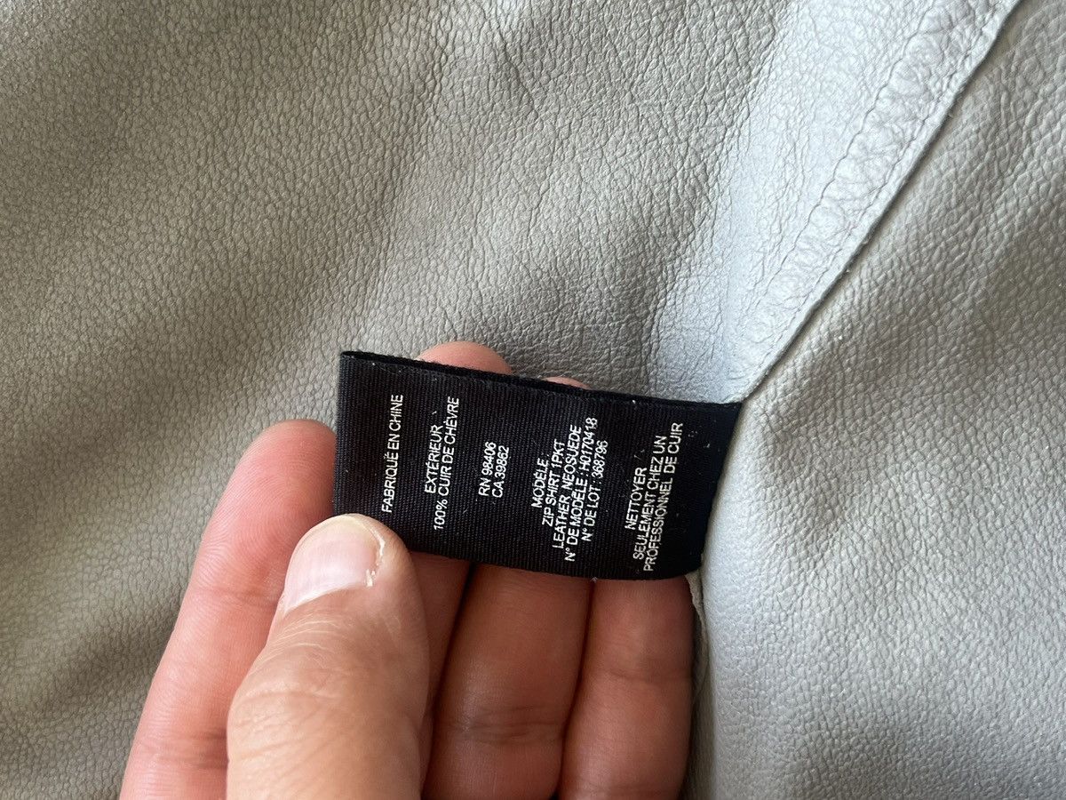 Theory Grey Theory Leather Jacket Size US M / EU 48-50 / 2 - 6 Thumbnail