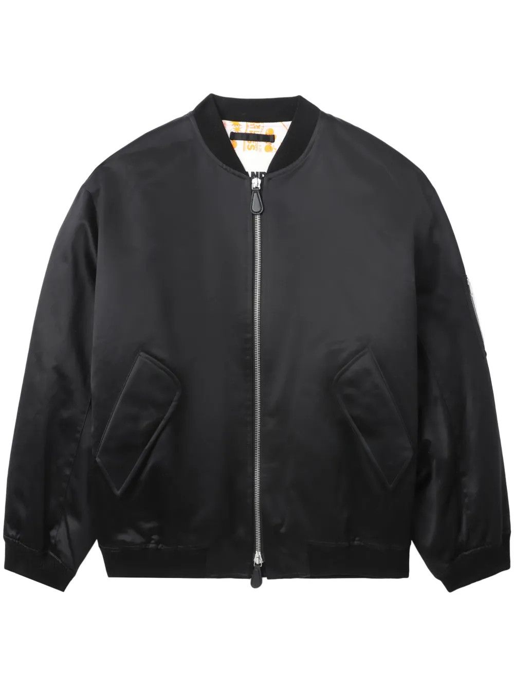 Jil Sander o1y0626 Bomber Jacket in Black Size US M / EU 48-50 / 2 - 1 Thumbnail