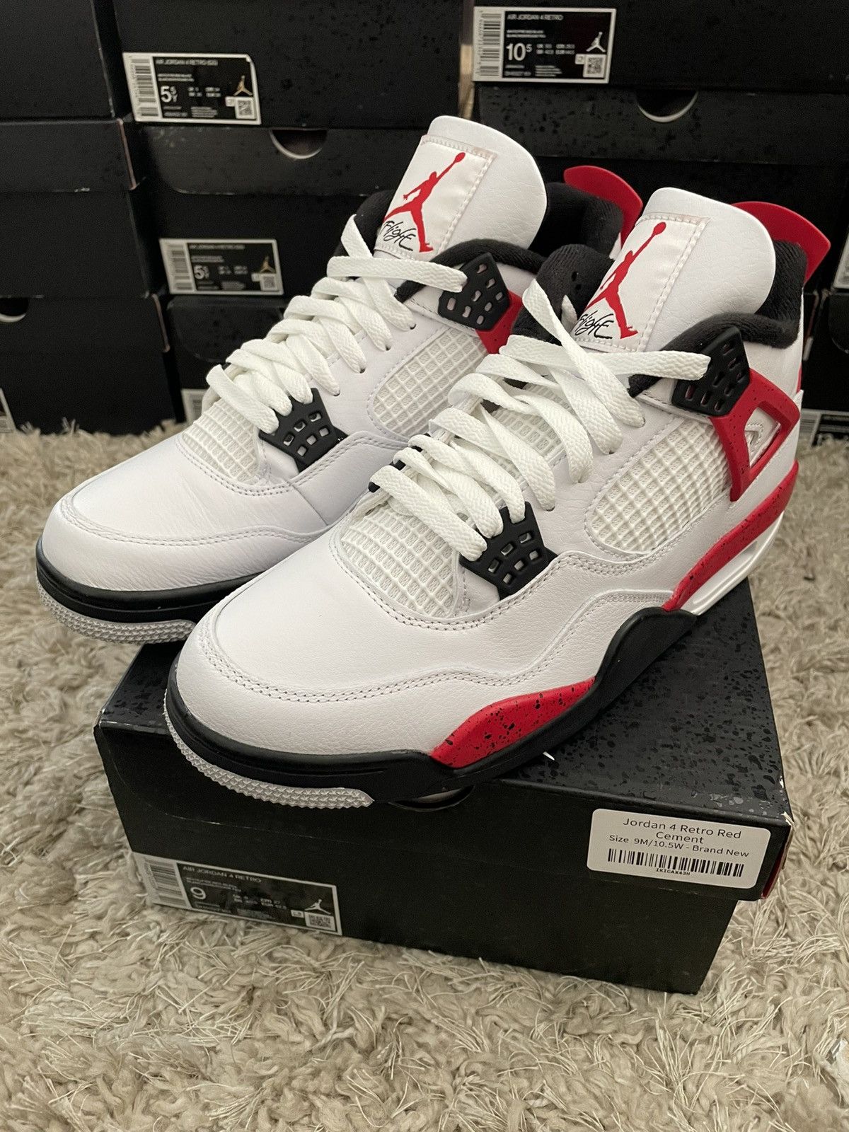 Jordan 4 Red Cement