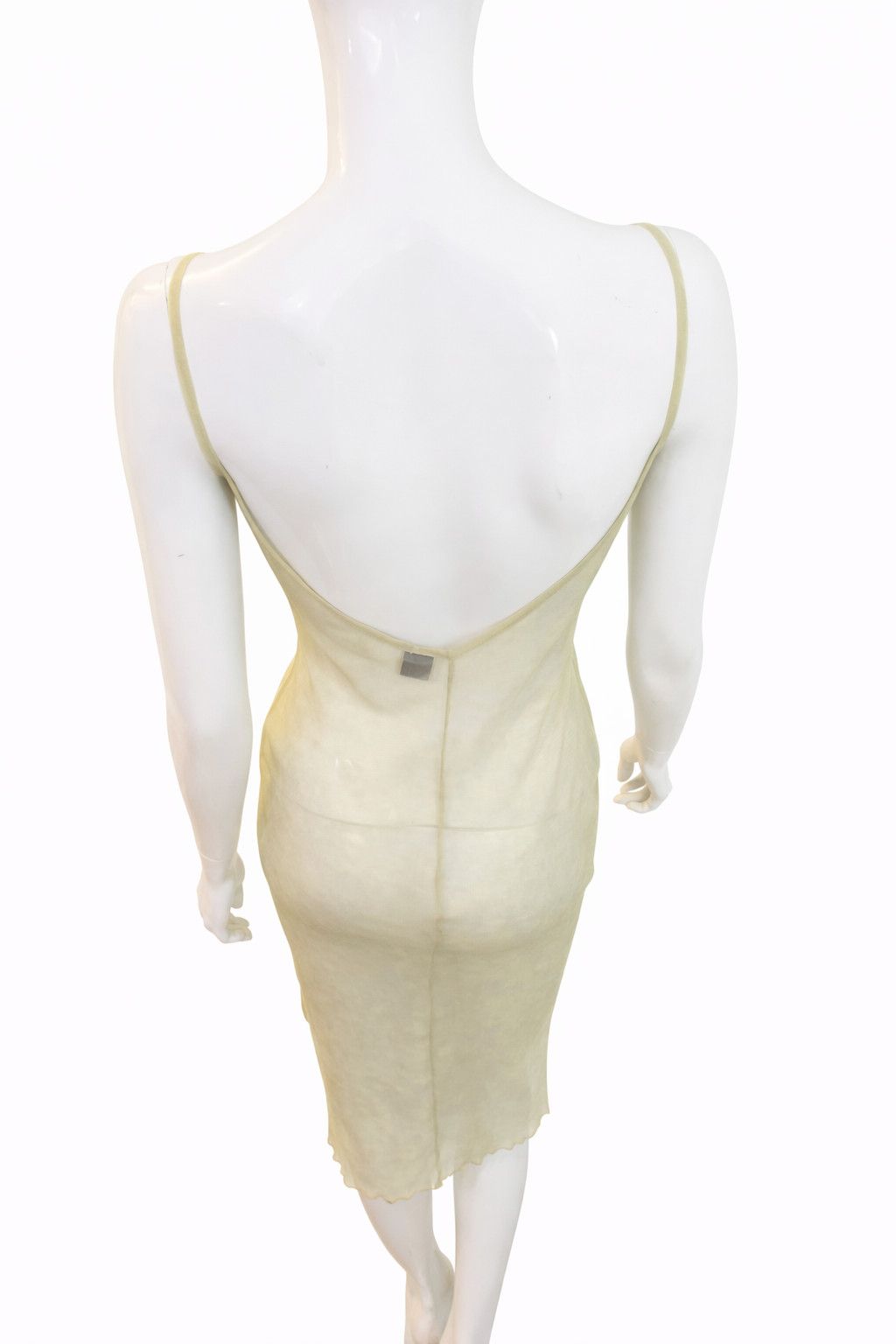 Jean Paul Gaultier Jean Paul Gaultier Mesh Khaki Military Green Dye Tie Dress Size M / US 6-8 / IT 42-44 - 5 Thumbnail