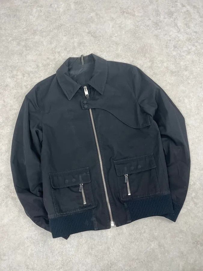 Dior SS2007 Dior Homme Black Snap Panel Cargo Jacket by Hedi Slimane Size US M / EU 48-50 / 2 - 4 Thumbnail