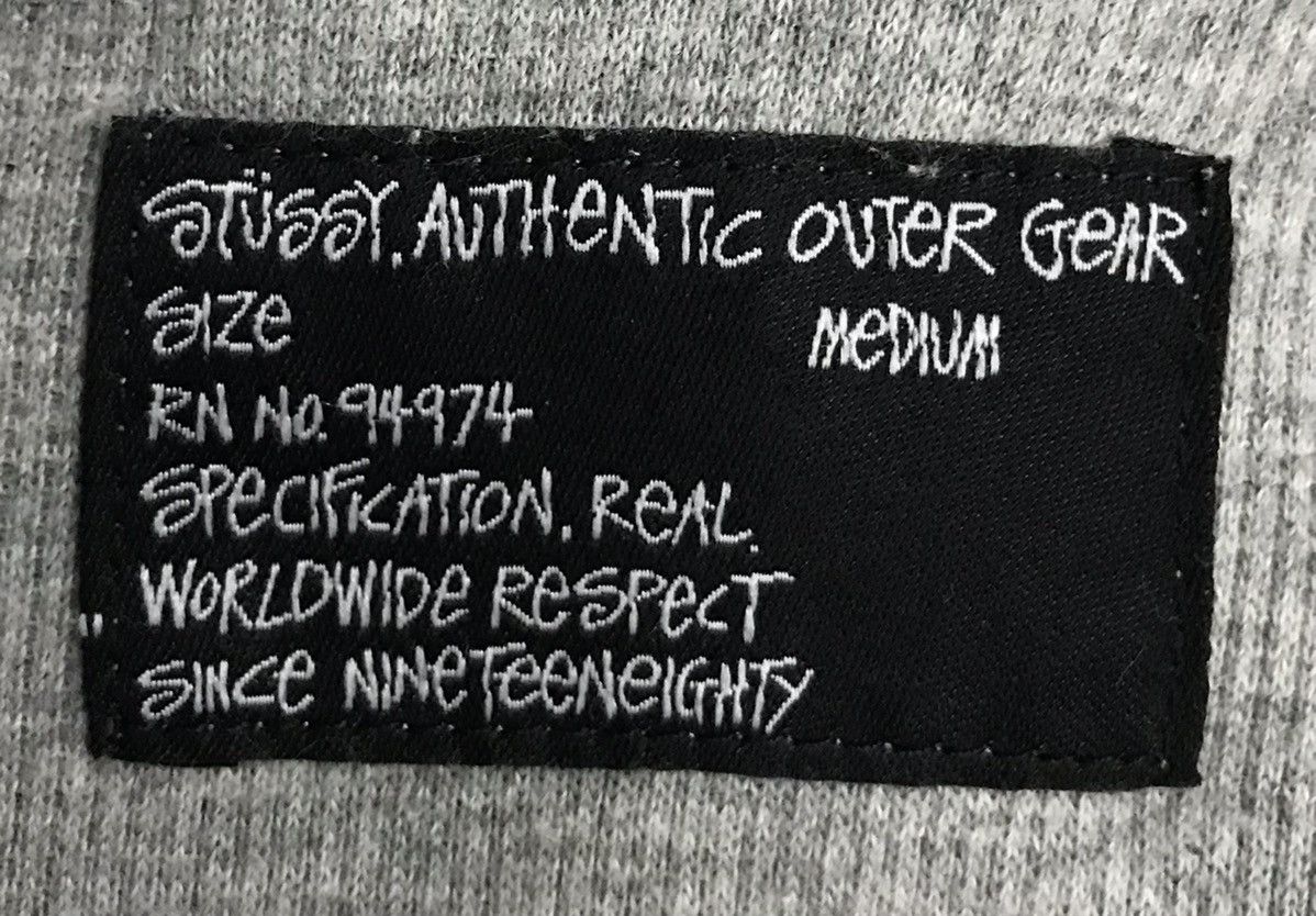 Stussy × Vintage Vintage Stussy Jacket Hoodie Size US M / EU 48-50 / 2 - 9 Thumbnail