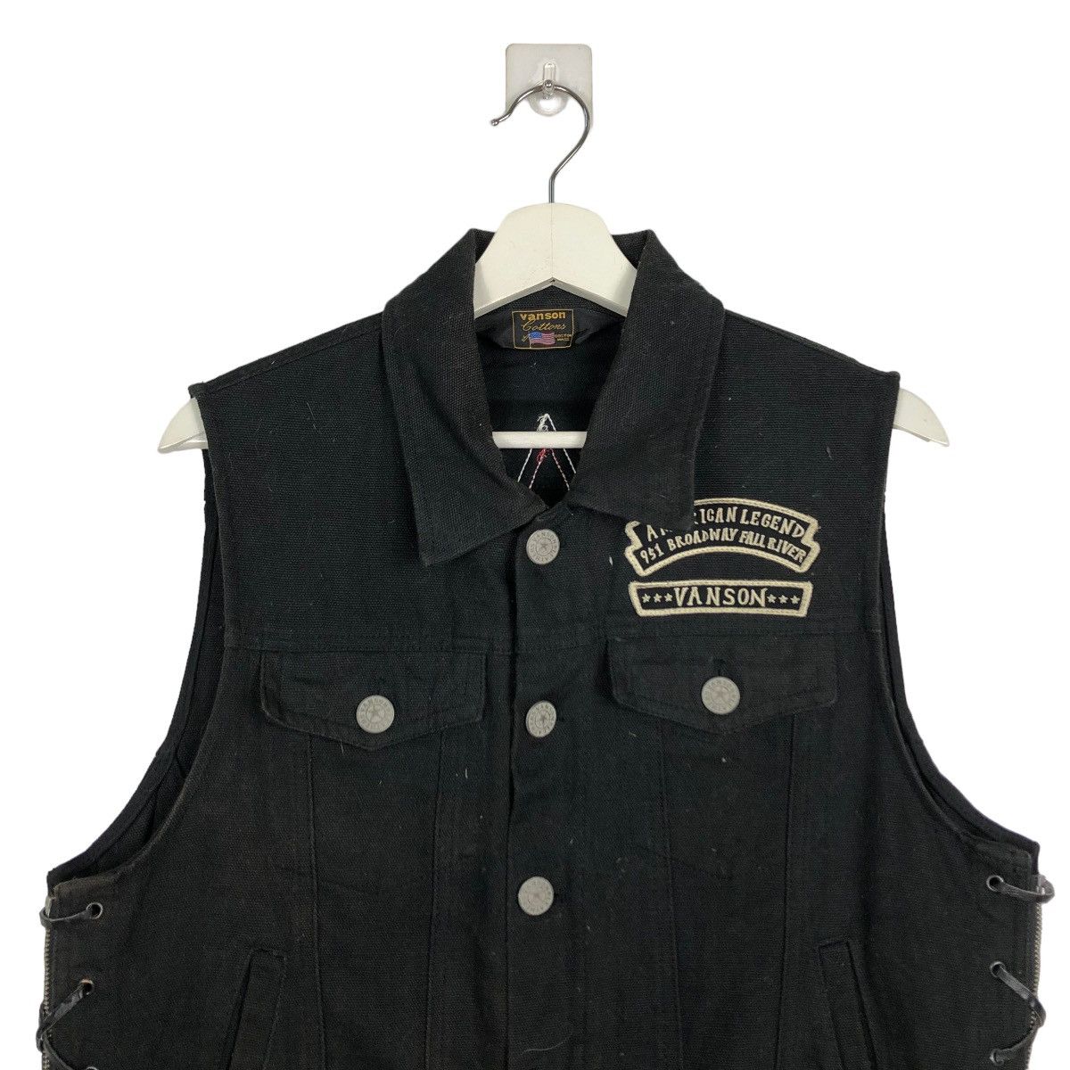 Vanson Leathers 🔥 VANSON AMERICAN LEGEND 951 BROAD FALL RIVER JACKET Size US M / EU 48-50 / 2 - 4 Thumbnail