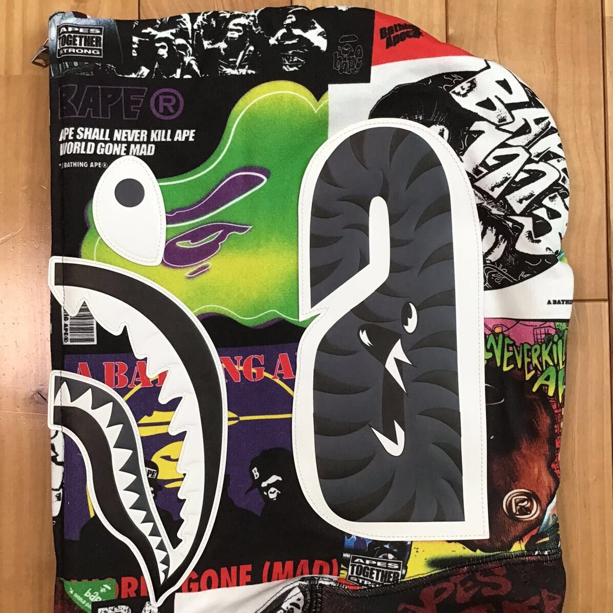 Bape BAPE ALBUM MONOGRAM Shark full zip hoodie a bathing ape Size US S / EU 44-46 / 1 - 5 Thumbnail