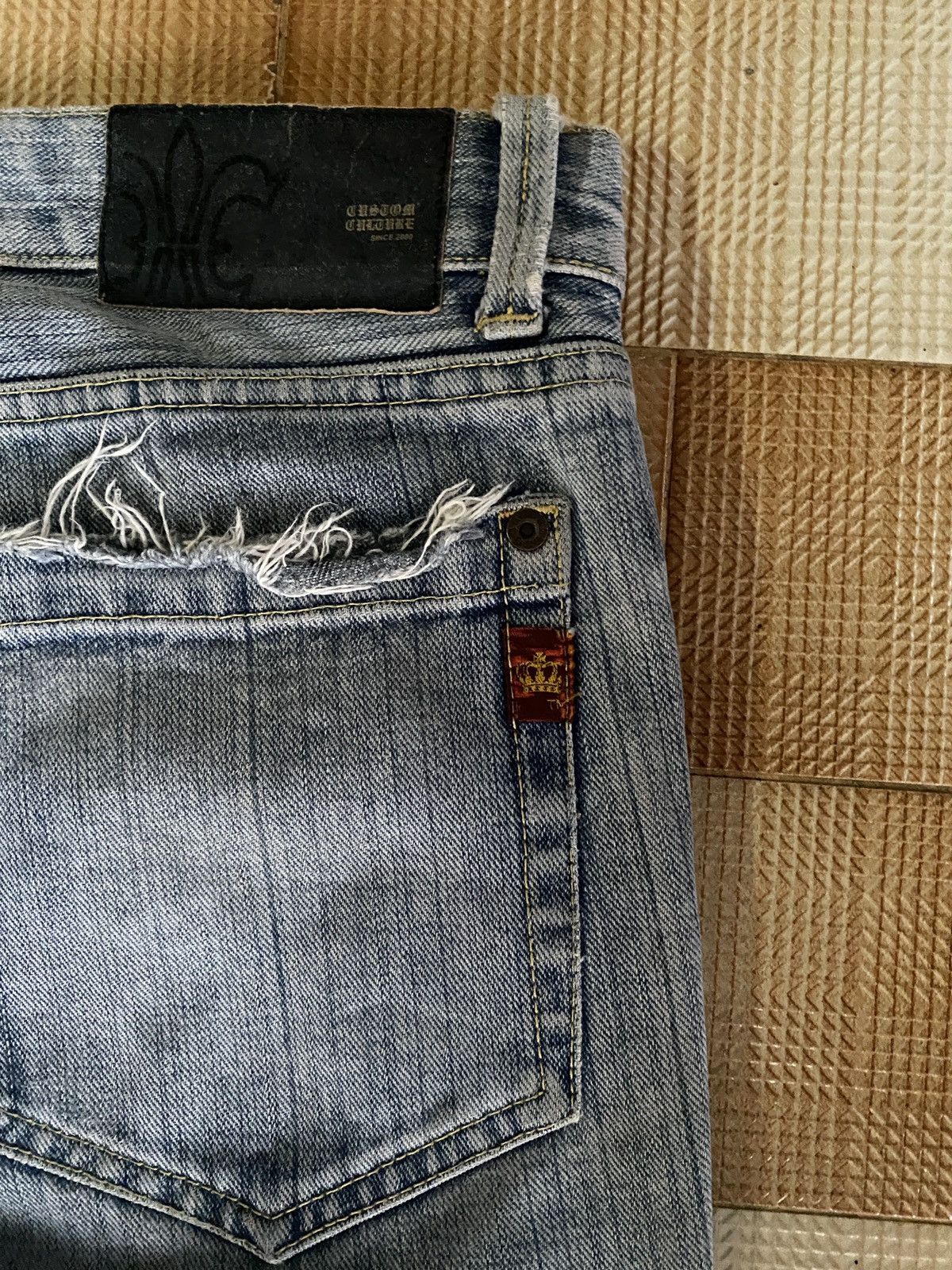 Hysteric Glamour × If Six Was Nine × PPFM Vintage custom culture straight cut denim Size US 31 - 10 Thumbnail