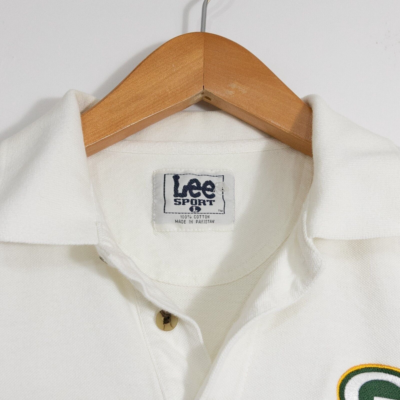 Vintage Vintage Green Bay Packers Polo Shirt Large - Distressed Size US L / EU 52-54 / 3 - 5 Thumbnail