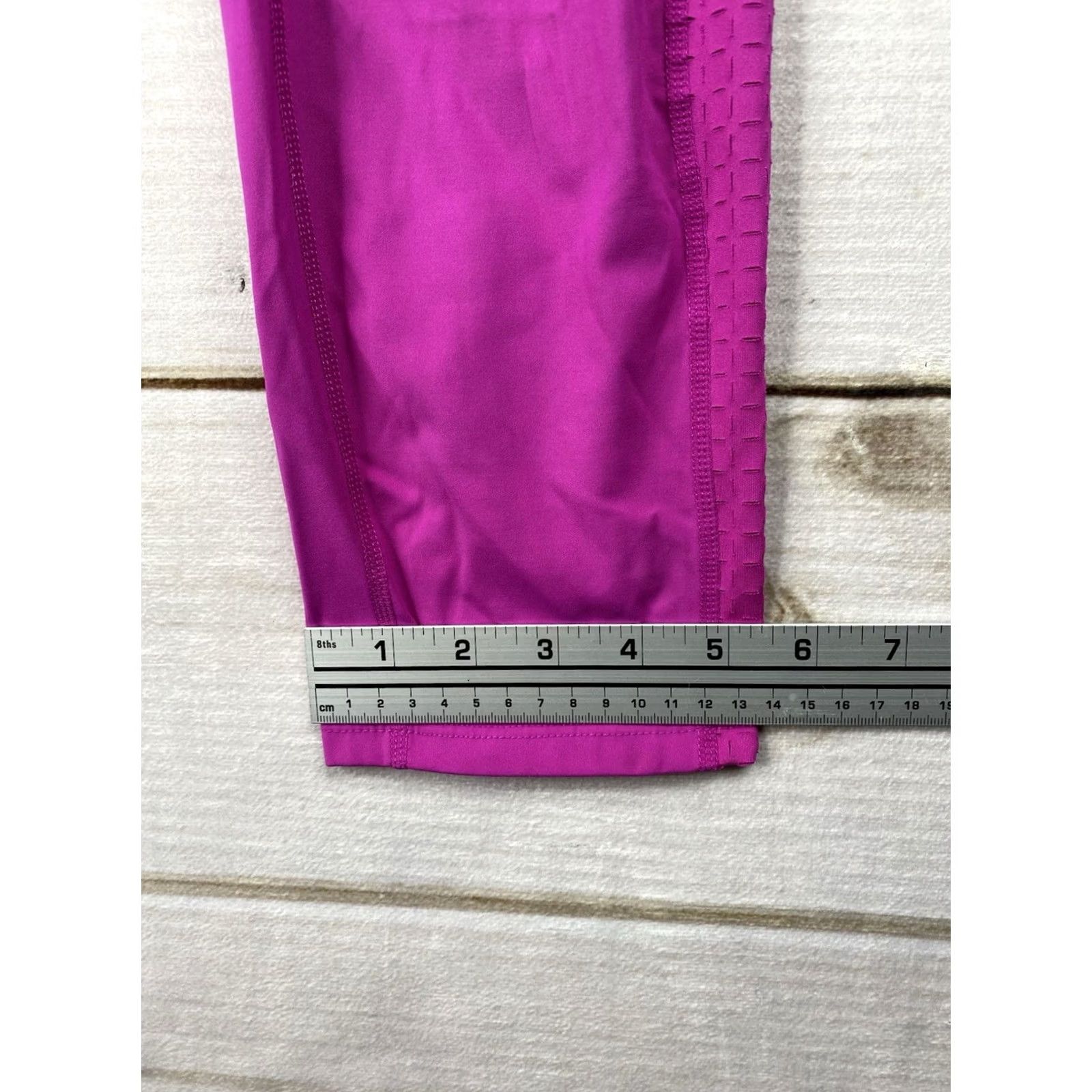Avia Avia Leggings XL Pink High Rise Waist Phone Leg Pockets Stretch Yoga Athletic Womens Size 24" / US 00 / IT 34 - 5 Thumbnail