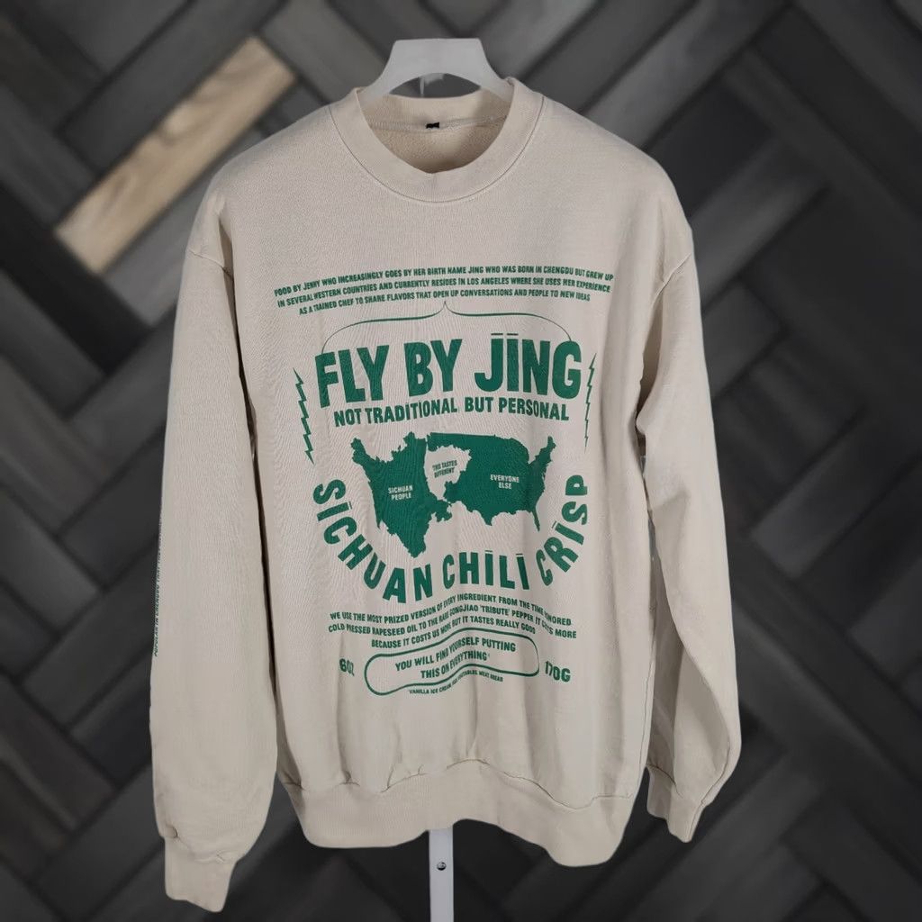 Vintage Fly By Jing Not Traditional But Personal Cream Sweatshirt Unisex Adults S Long Sleeve Pullover Ivory Nike? Size US S / EU 44-46 / 1 - 1 Thumbnail