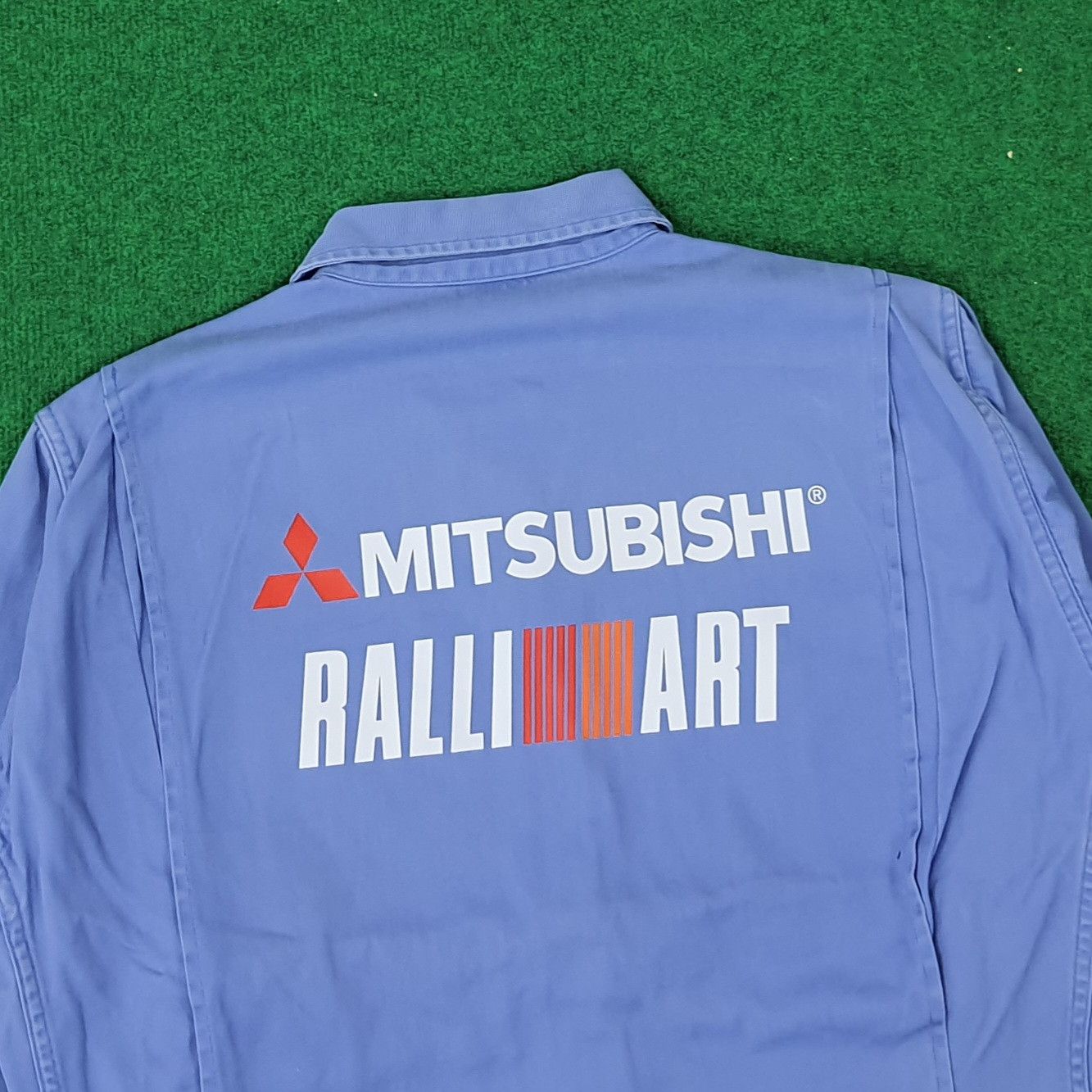 Japanese Brand × Vintage Vintage Mitsubishi Ralli Art Motorsports Racing Jacket Size US M / EU 48-50 / 2 - 2 Thumbnail