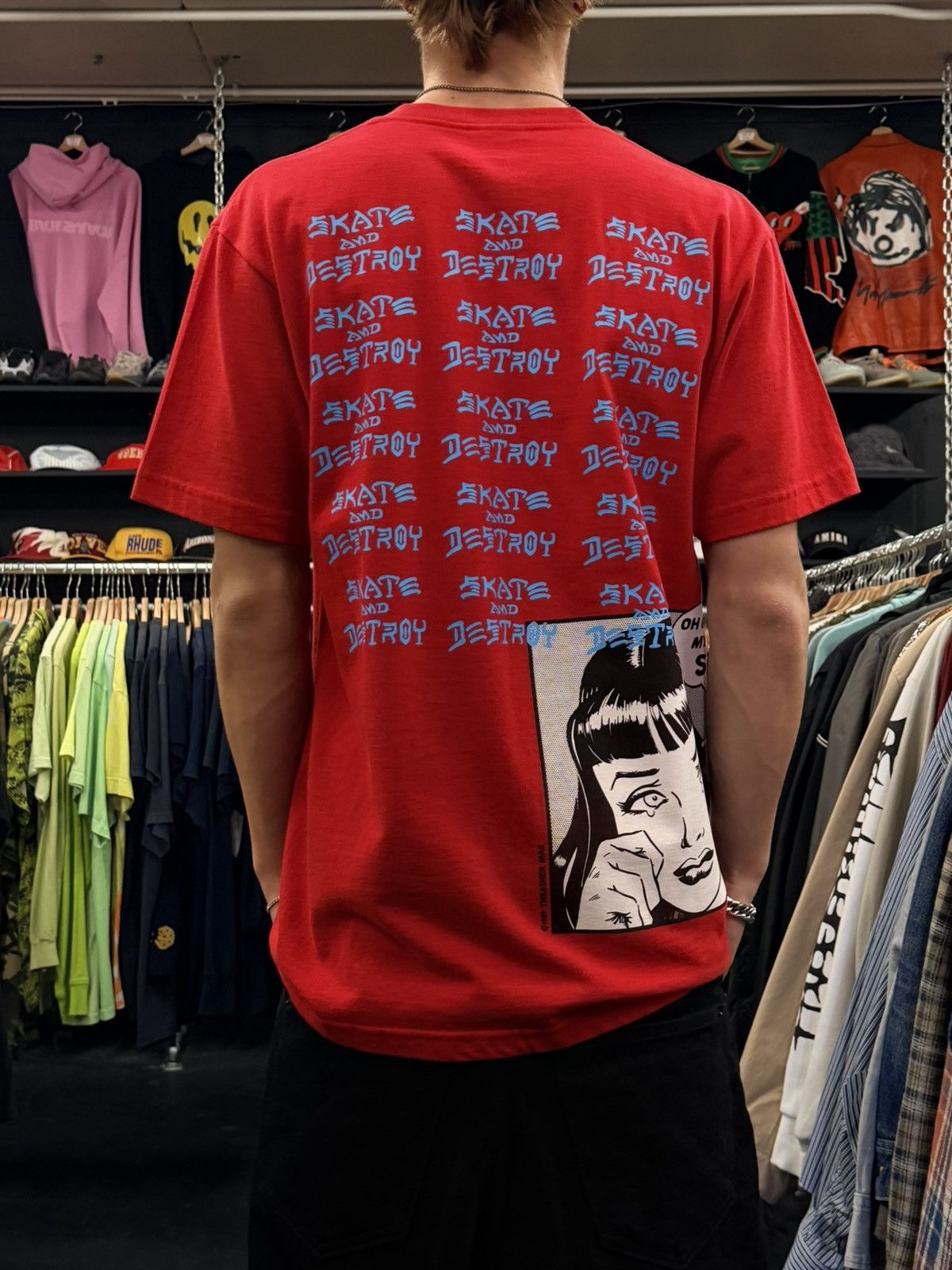Supreme Supreme X Skate N Destroy T-Shirt Size US M / EU 48-50 / 2 - 3 Thumbnail