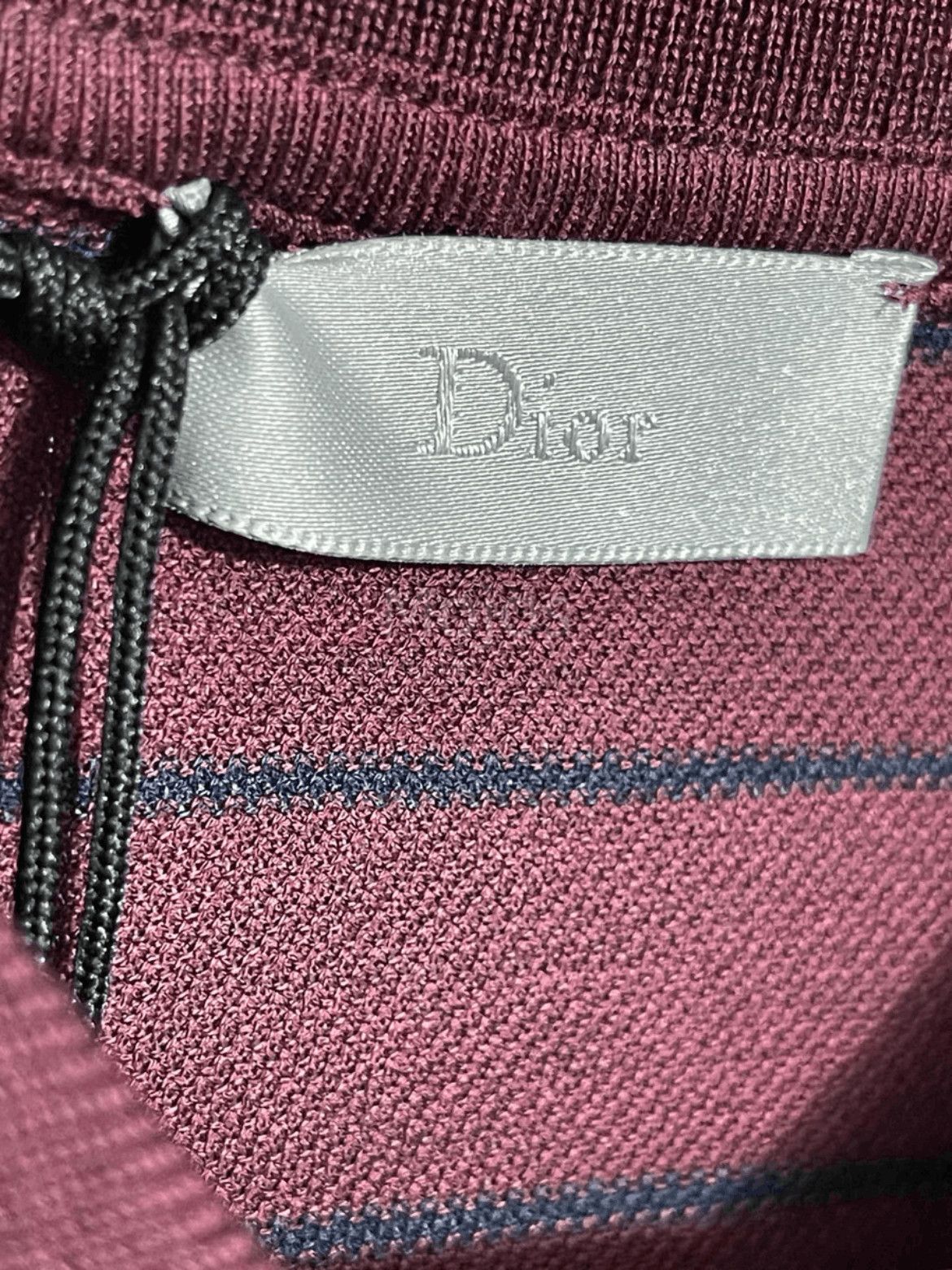 Dior Sz 50 Dior Bee Stitches Stripe Polo Size US M / EU 48-50 / 2 - 8 Thumbnail