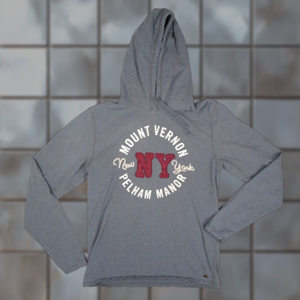 Scotch & Soda SCOTCH & SODA Hoodie Mens Large Gray Mount Vernon Pelham Manor NY Pullover Size US L / EU 52-54 / 3 - 1 Thumbnail