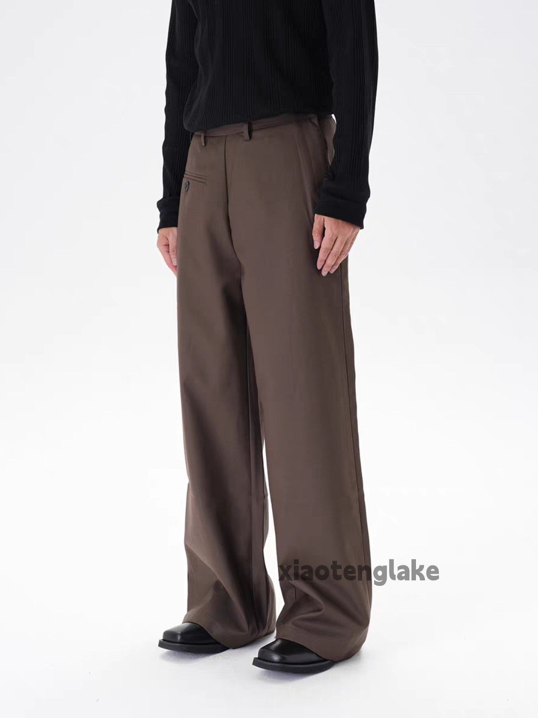 Vintage xtl retro utility loose baggy yuppie cleanfit flared pants Size US 30 / EU 46 - 2 Thumbnail