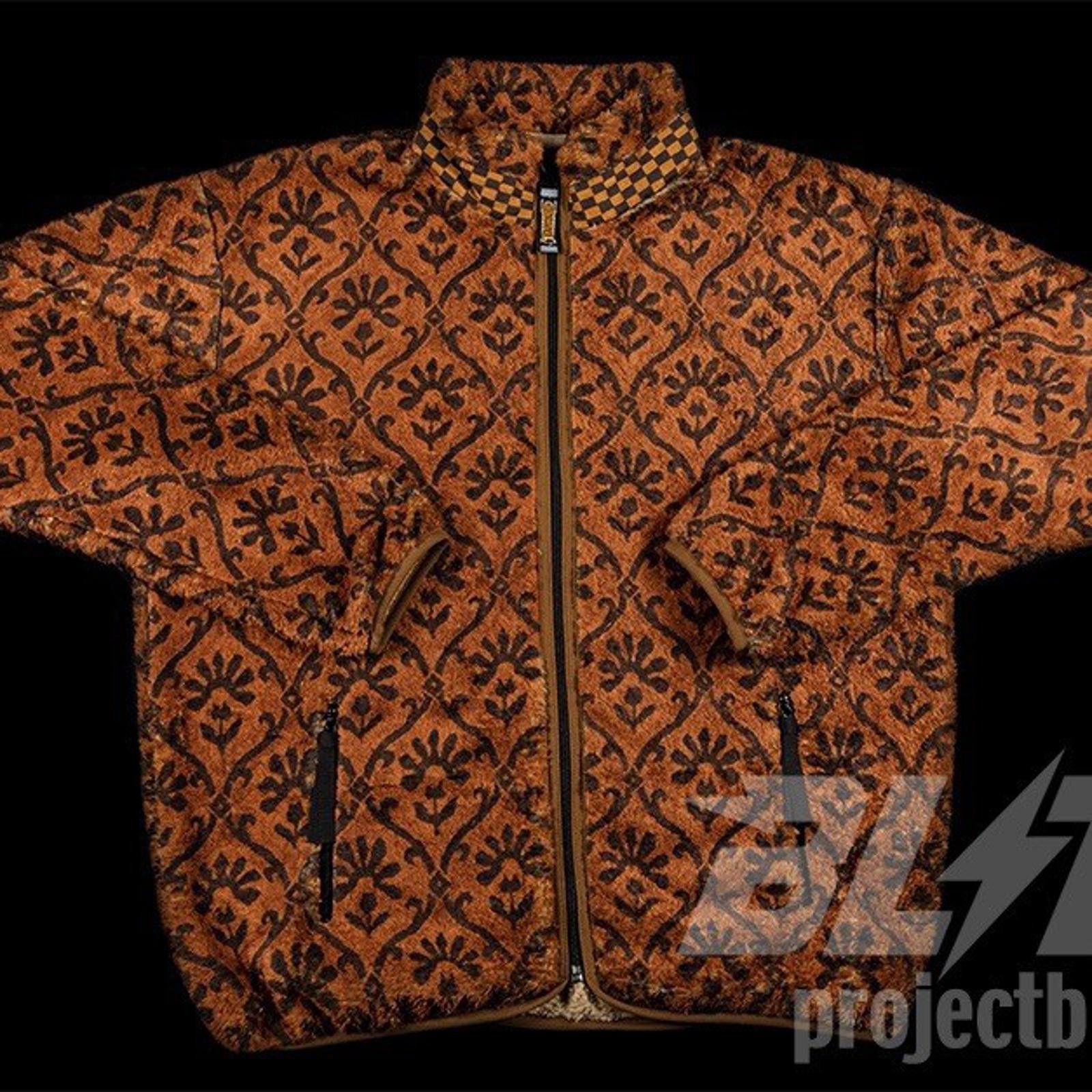 Kapital Kapital Yosemite Arabesque Fleece Zip Blouson Brown Size 5 Size US XXL / EU 58 / 5 - 1 Thumbnail