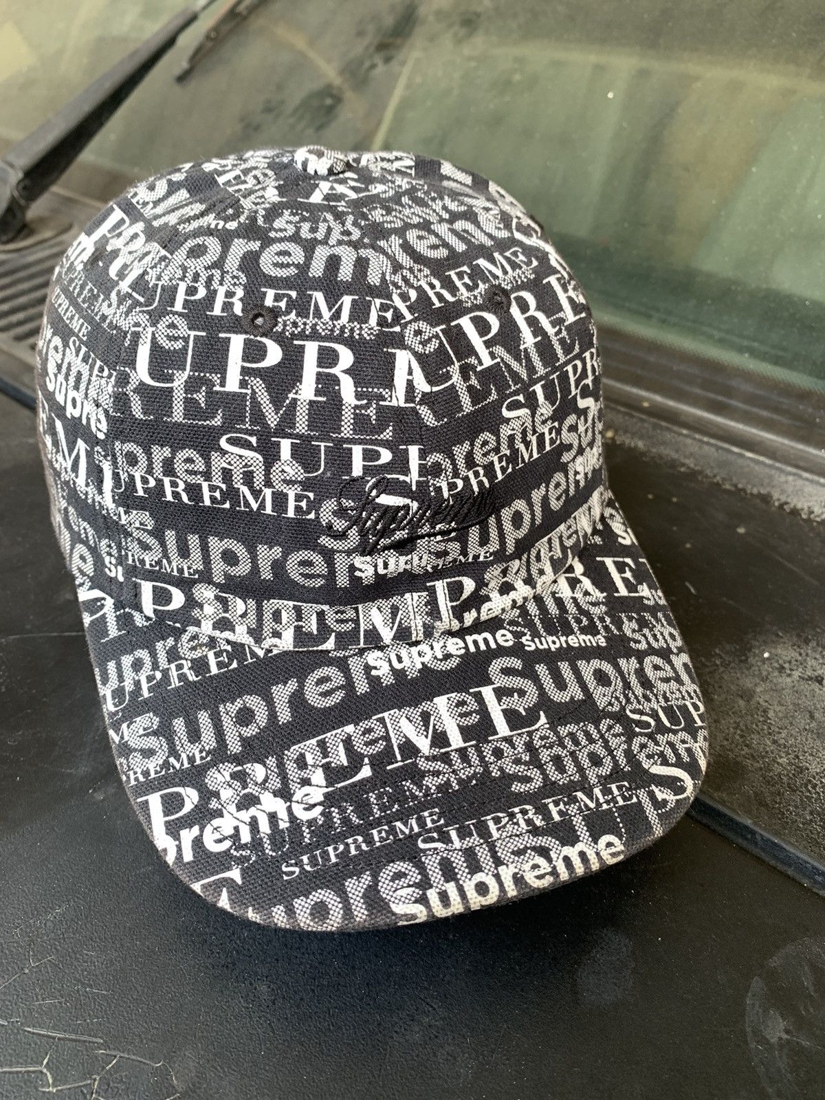 Supreme 6 panel hat online