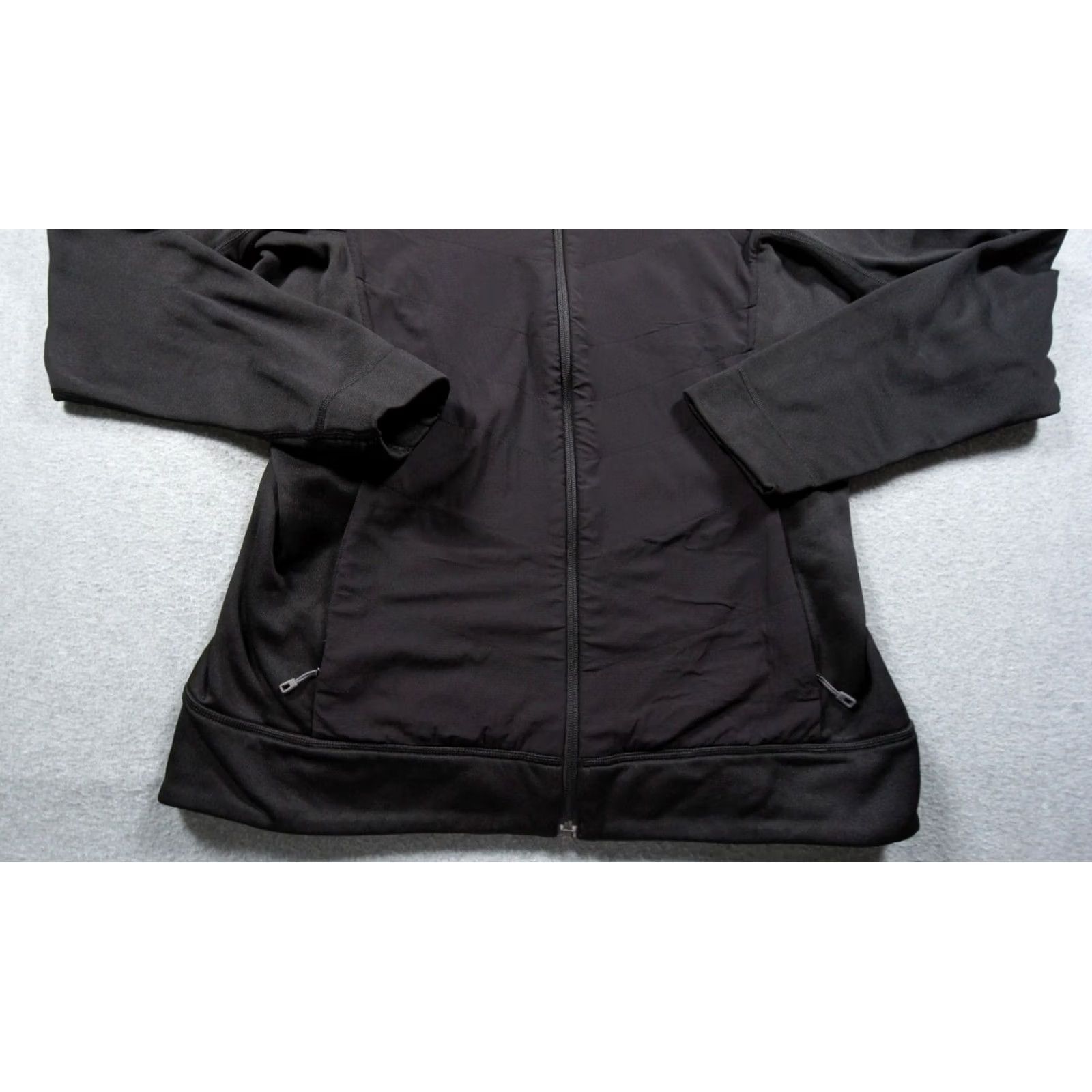 Patagonia Patagonia Jacket Women Large Black Full Zip Crosstrek Hybrid Hoody Outdoors Size L / US 10 / IT 46 - 4 Thumbnail