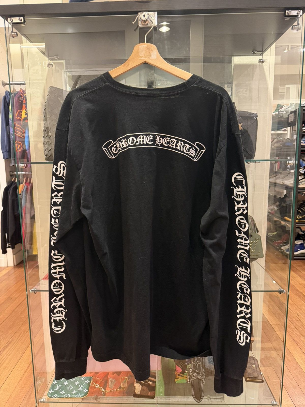 Chrome Hearts Chrome Hearts Scroll LS Shirt Size US XXL / EU 58 / 5 - 2 Thumbnail