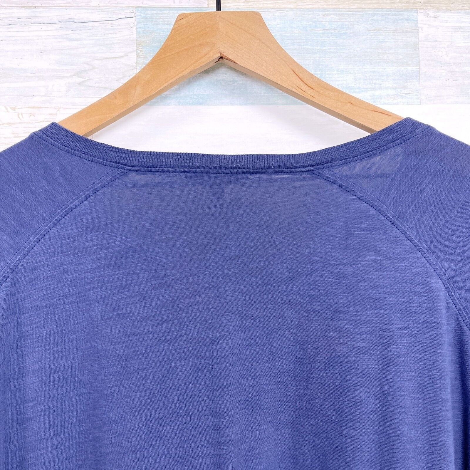 Other Lisa Todd Relaxed Raglan Shirt Blue Pima Cotton Womens XS Size XS / US 0-2 / IT 36-38 - 6 Thumbnail