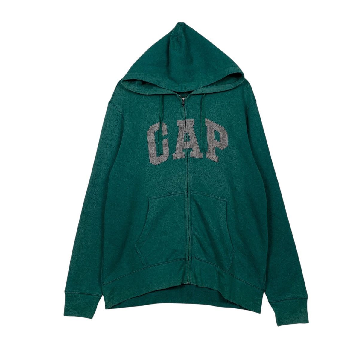 Gap Gap Big Logo Zipper Hoodie Size US M / EU 48-50 / 2 - 1 Thumbnail