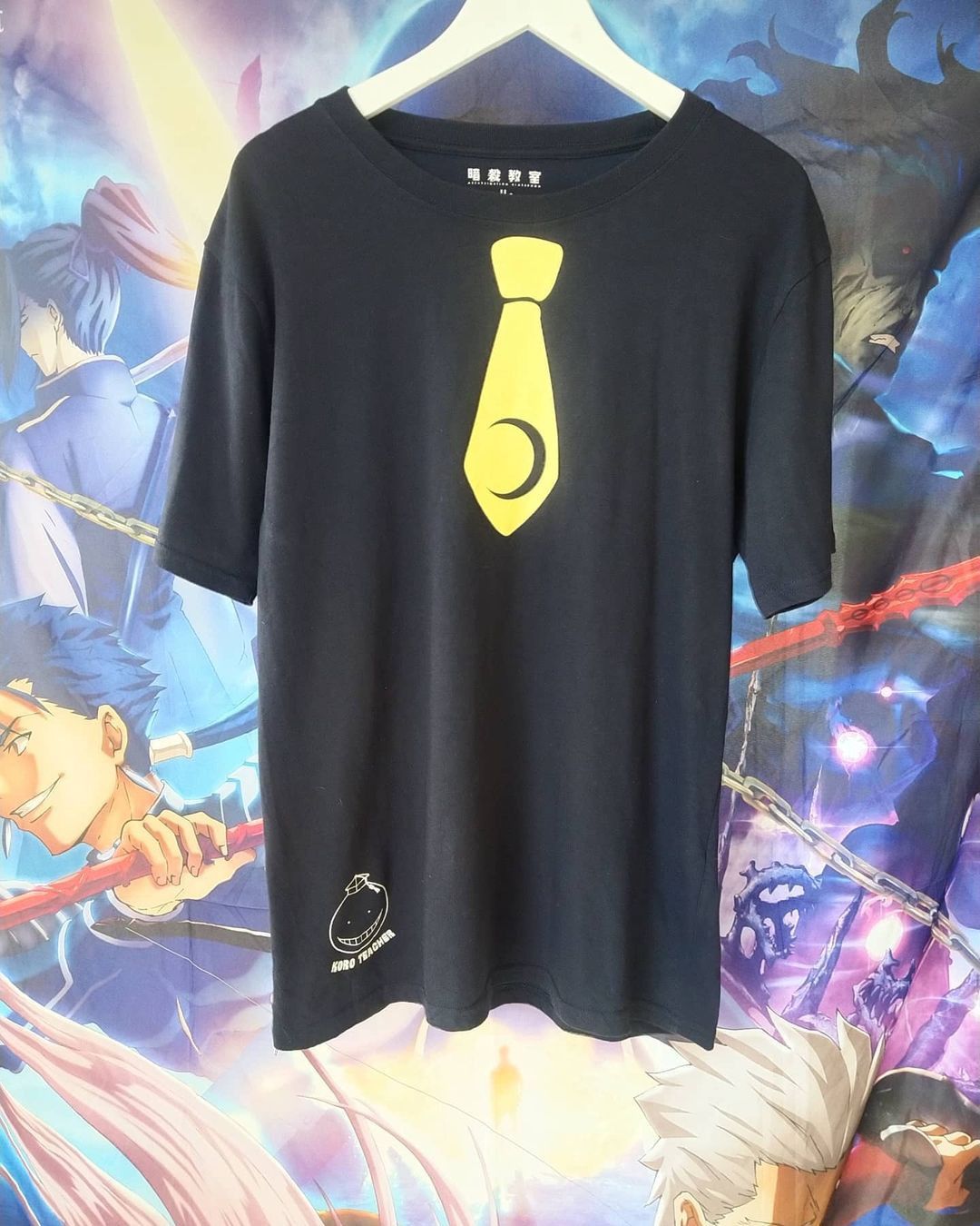 Anime × Japanese Brand Assassination Classroom Koro Sensei Costume Black Tees Anime Size US M / EU 48-50 / 2 - 1 Thumbnail
