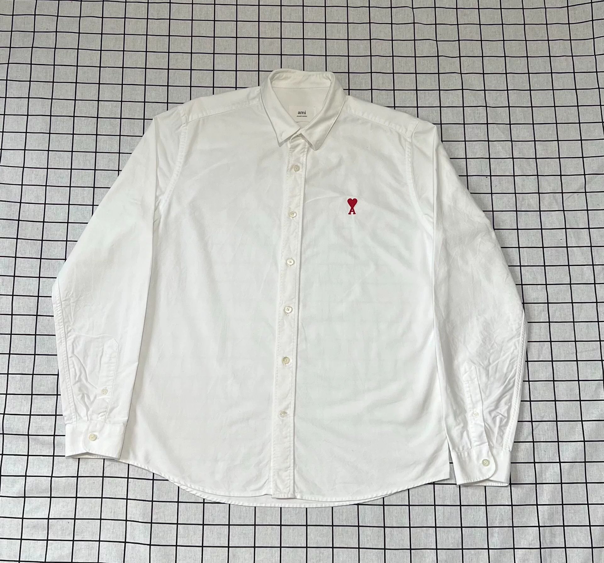 AMI Ami Red Shirt m Men Size US M / EU 48-50 / 2 - 1 Thumbnail