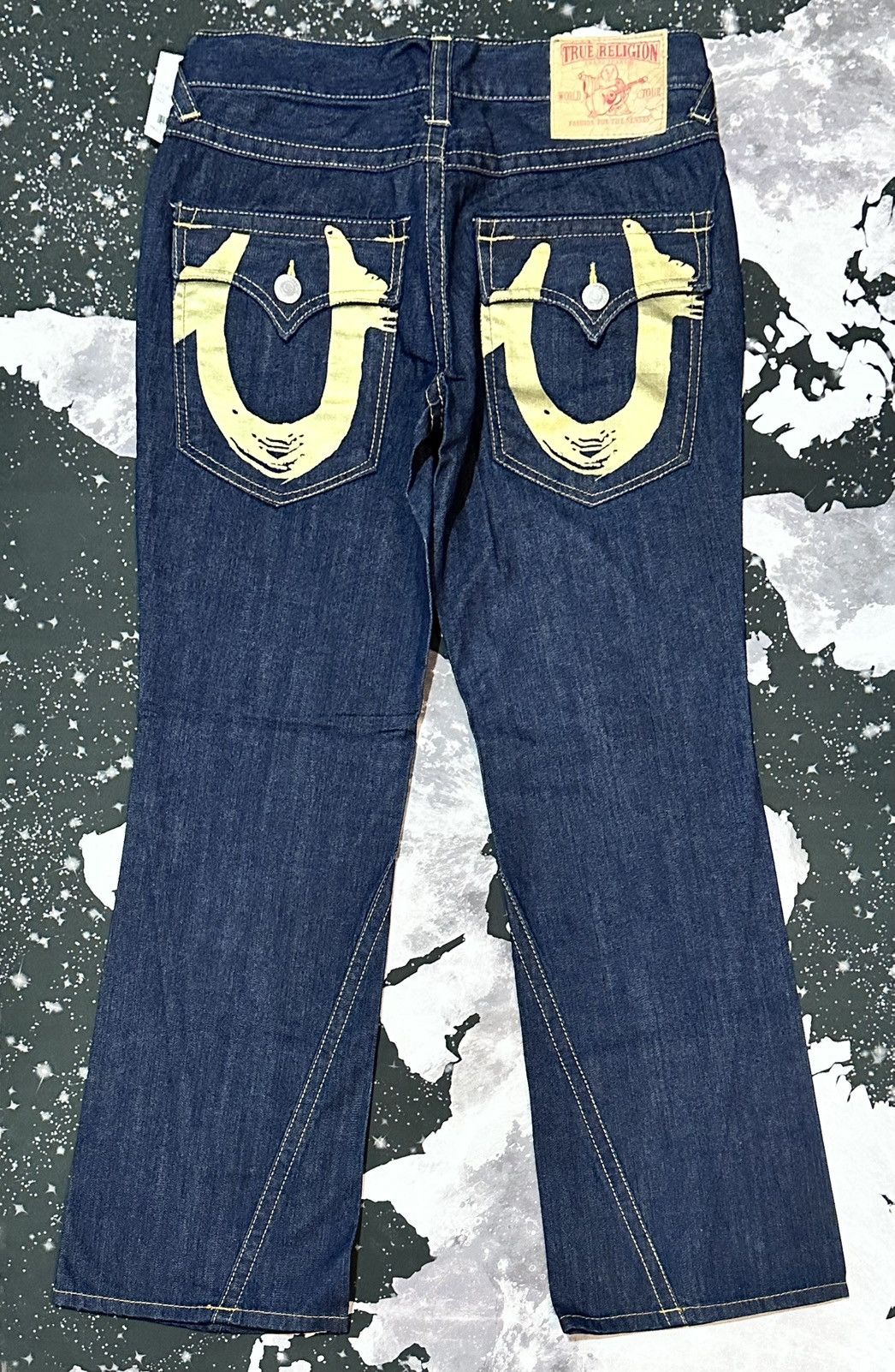 True Religion True Religion Horse Shoe Logo Flare Jeans Size US 34 / EU 50 - 1 Thumbnail