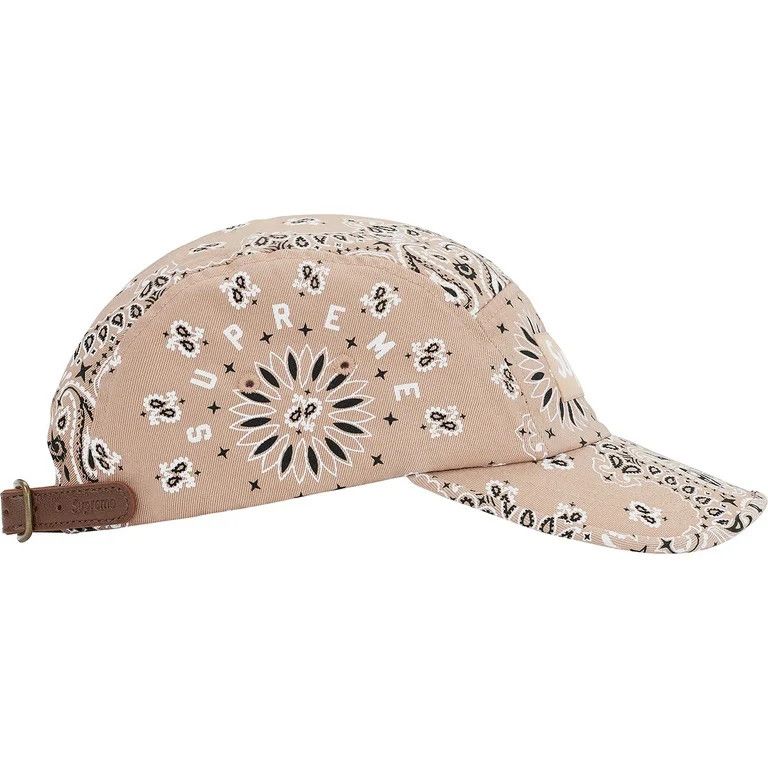 Supreme Supreme Bandana Camp Cap 'Tan' Size ONE SIZE - 2 Thumbnail