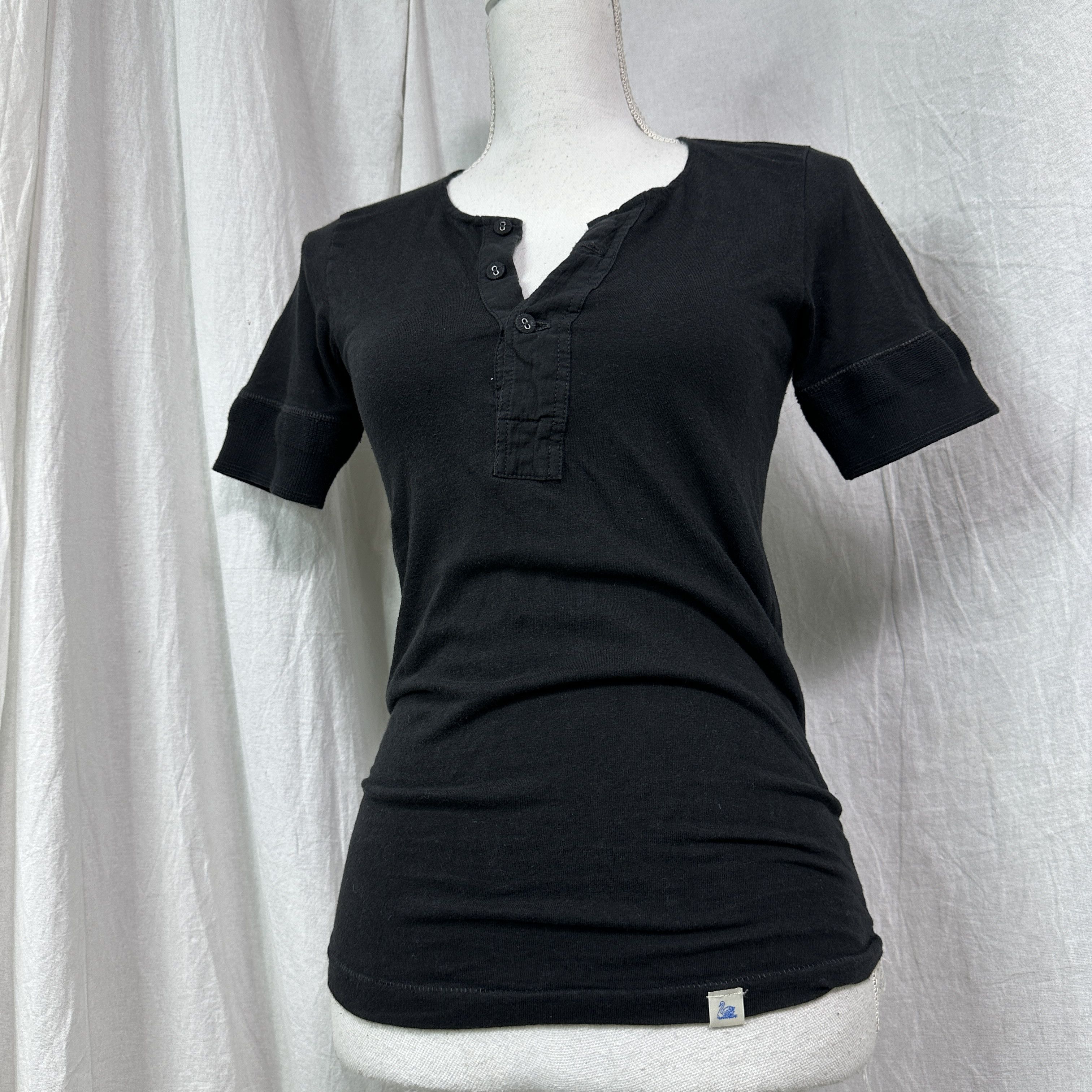 Vintage Vintage Avant Garde Grunge Merz B. Schwanen T-shirt Y2K Size XS / US 0-2 / IT 36-38 - 5 Thumbnail