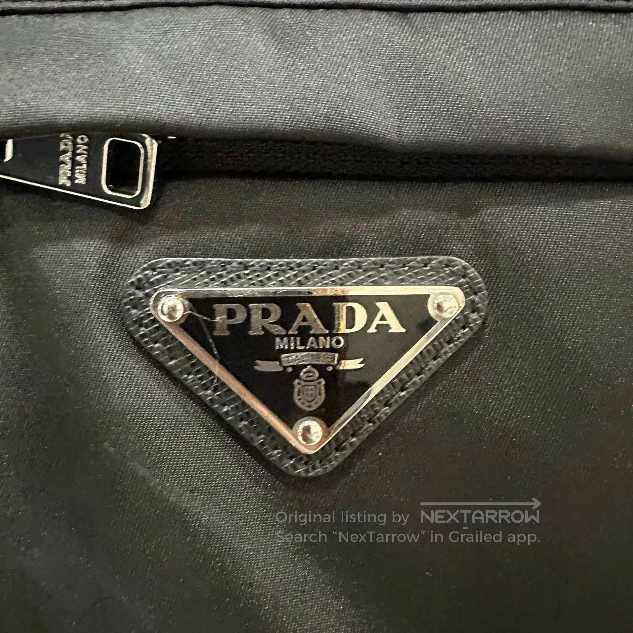 Prada Prada Triangle Steel Logo Coat. Size US S / EU 44-46 / 1 - 4 Thumbnail