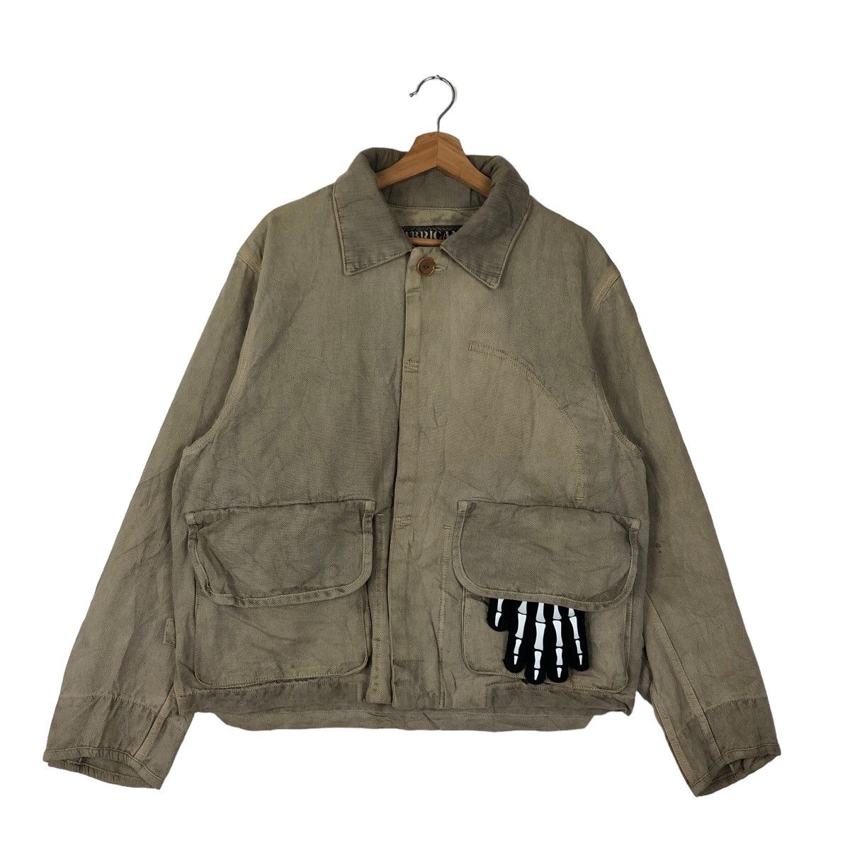 Japanese Brand 🔥90’s VINTGE BOMBER JACKET RRNA ISSEY MIYAKE MILITARY STYLE Size US M / EU 48-50 / 2 - 1 Thumbnail