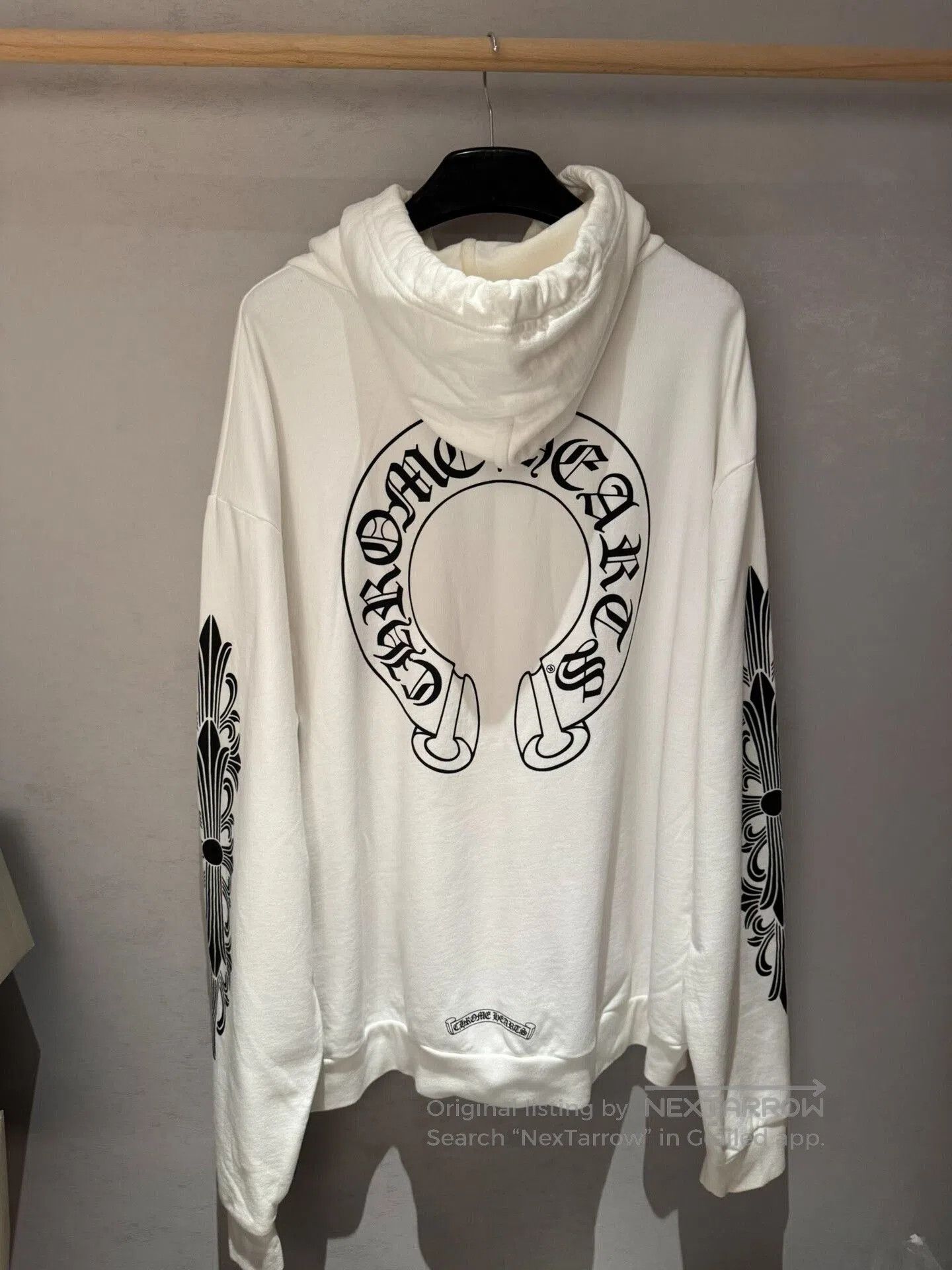 Chrome Hearts chrome hearts classic white sweatshirt with print. Size US XL / EU 56 / 4 - 1 Thumbnail
