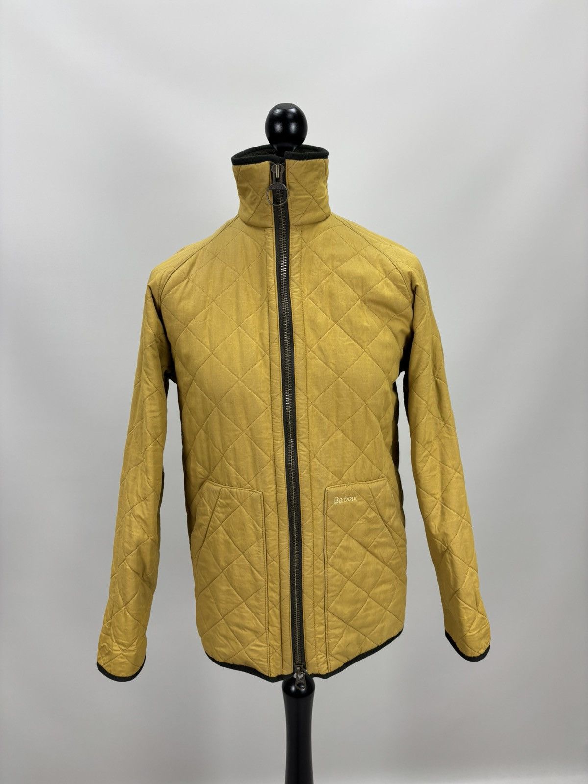 Barbour Mens jacket Barbour Duracotton Quilted Size S Color Yellow Size US S / EU 44-46 / 1 - 1 Thumbnail
