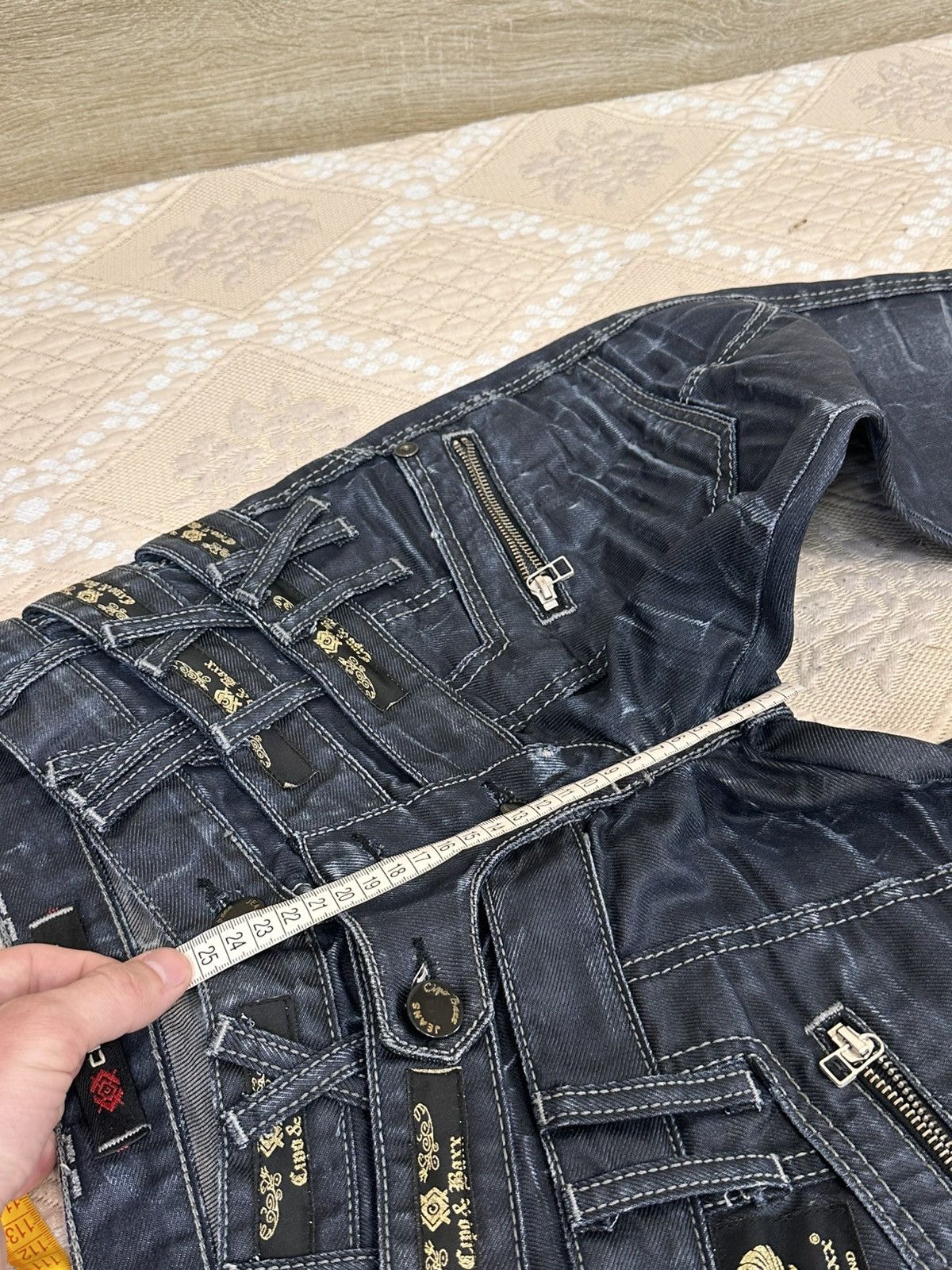 Japanese Brand 🔥 Cipo & Baxx RARE Triple Waist Jeans Y2K Denim Pants Japan Size US 29 - 10 Thumbnail