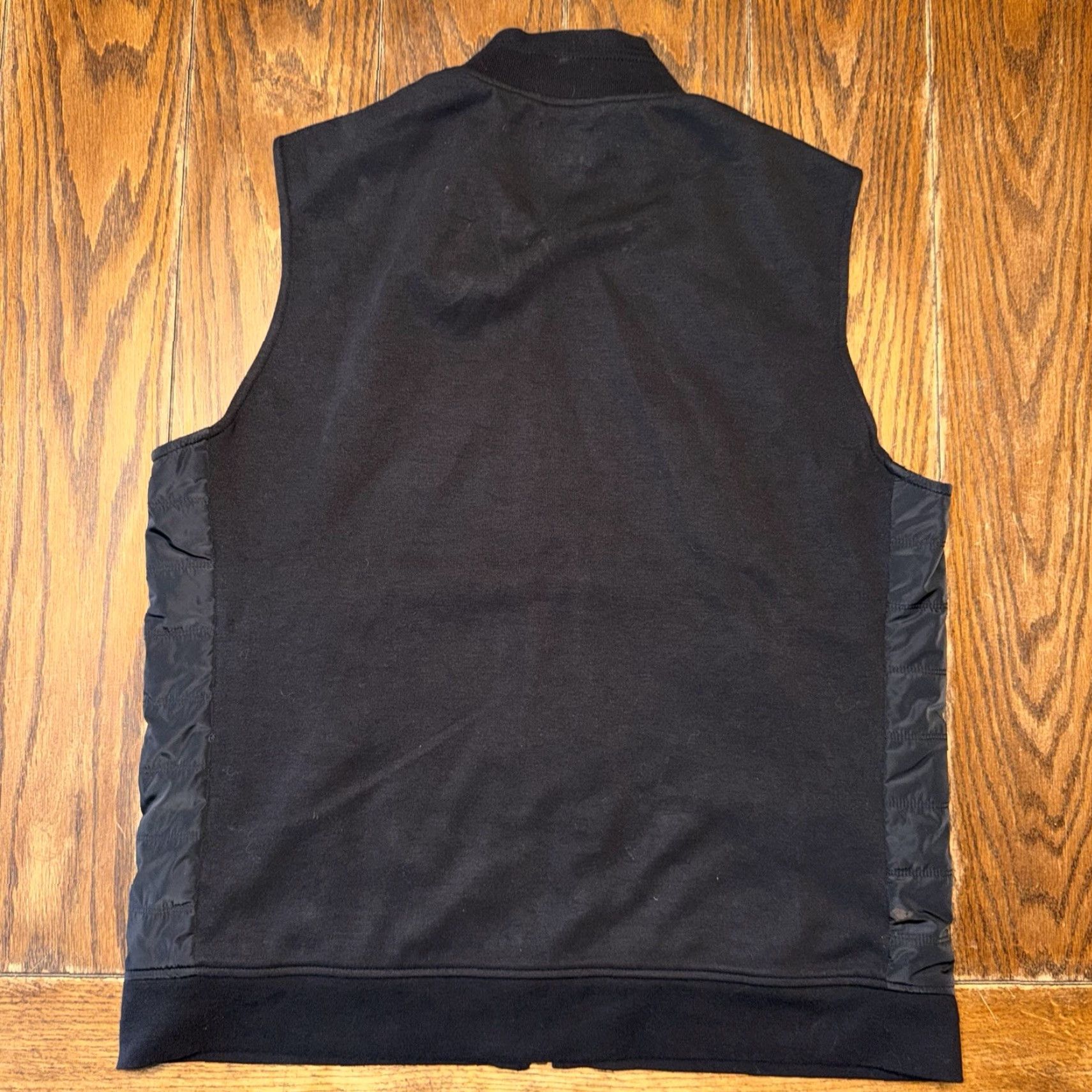 UNTUCKit UNTUCKit Vest Rebulo Full Zip Quilted Mens Regular Fit Large Black Blue Quilted Full Zip Vest Mens Regular Fit Black Quilted Rebulo Vest Size US L / EU 52-54 / 3 - 3 Thumbnail