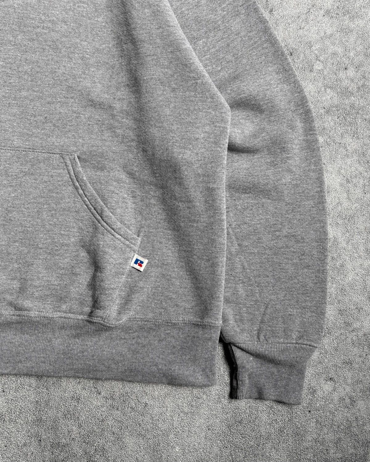 Russell Athletic 1990s Heather Grey Russell Hoodie Size US L / EU 52-54 / 3 - 4 Thumbnail