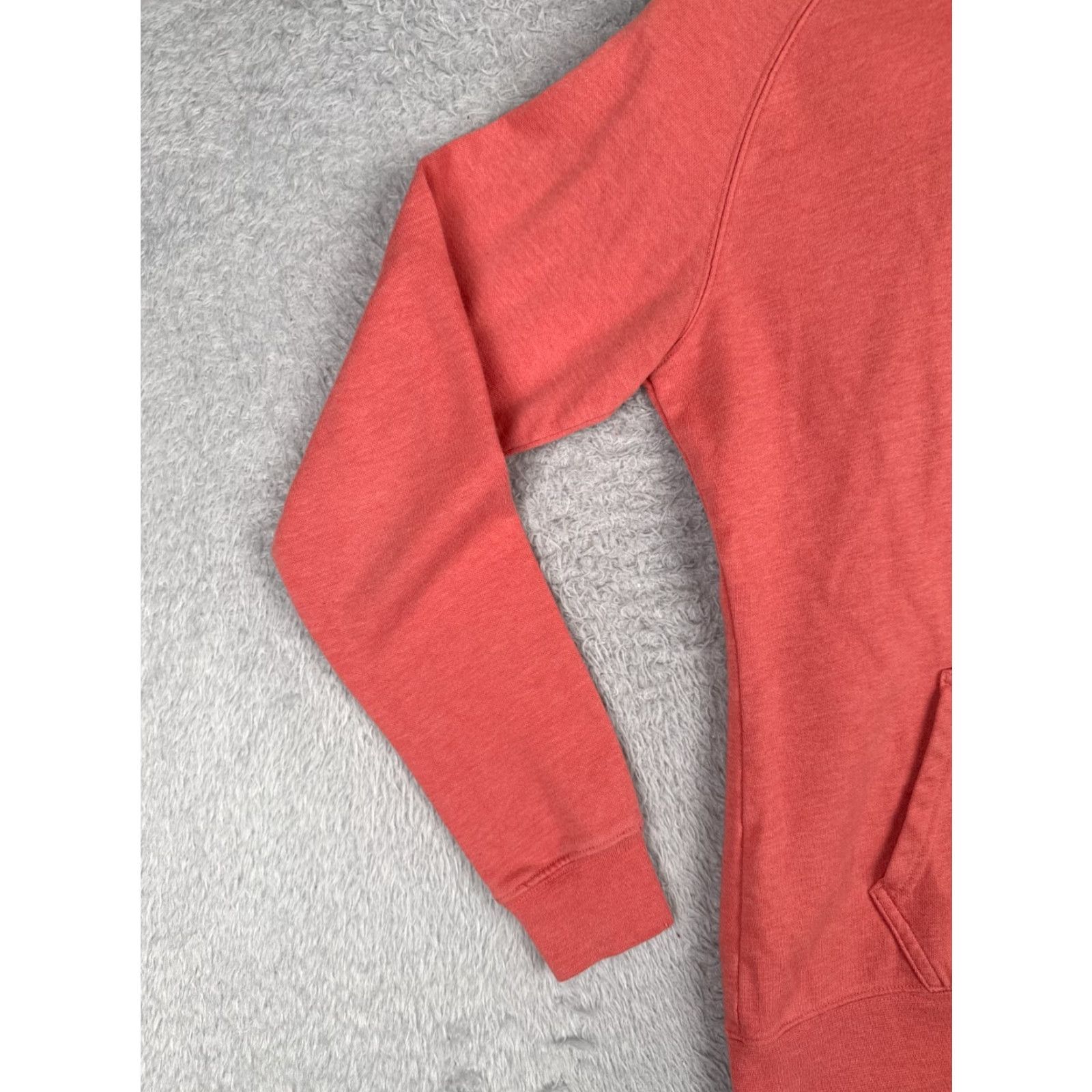 The North Face The North Face Hoodie Womens Small Coral Pullover Lightweight Jersey Size S / US 4 / IT 40 - 3 Thumbnail
