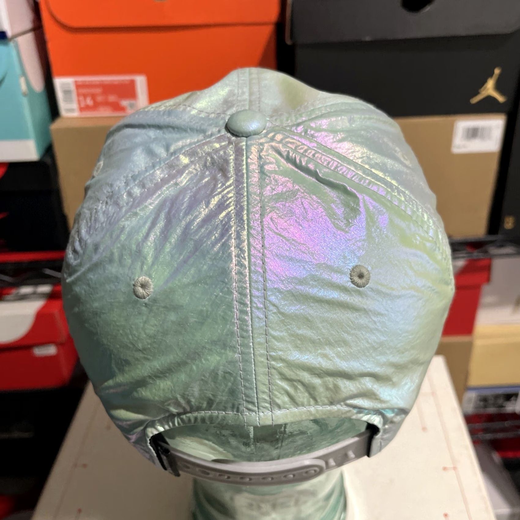 Vintage VINTAGE? EDC Hat Adult Snapback Electric Daisy Carnival Iridescent Insomniac One Size Size ONE SIZE - 6 Thumbnail