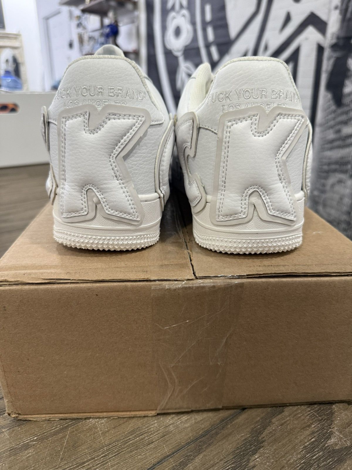 Designer 🖕🏻 FYB Fuck Your Brand FUCK OFF Custom AF1 CPFM Low Size 12 🖕🏻 Size US 12 / EU 45 - 10 Thumbnail