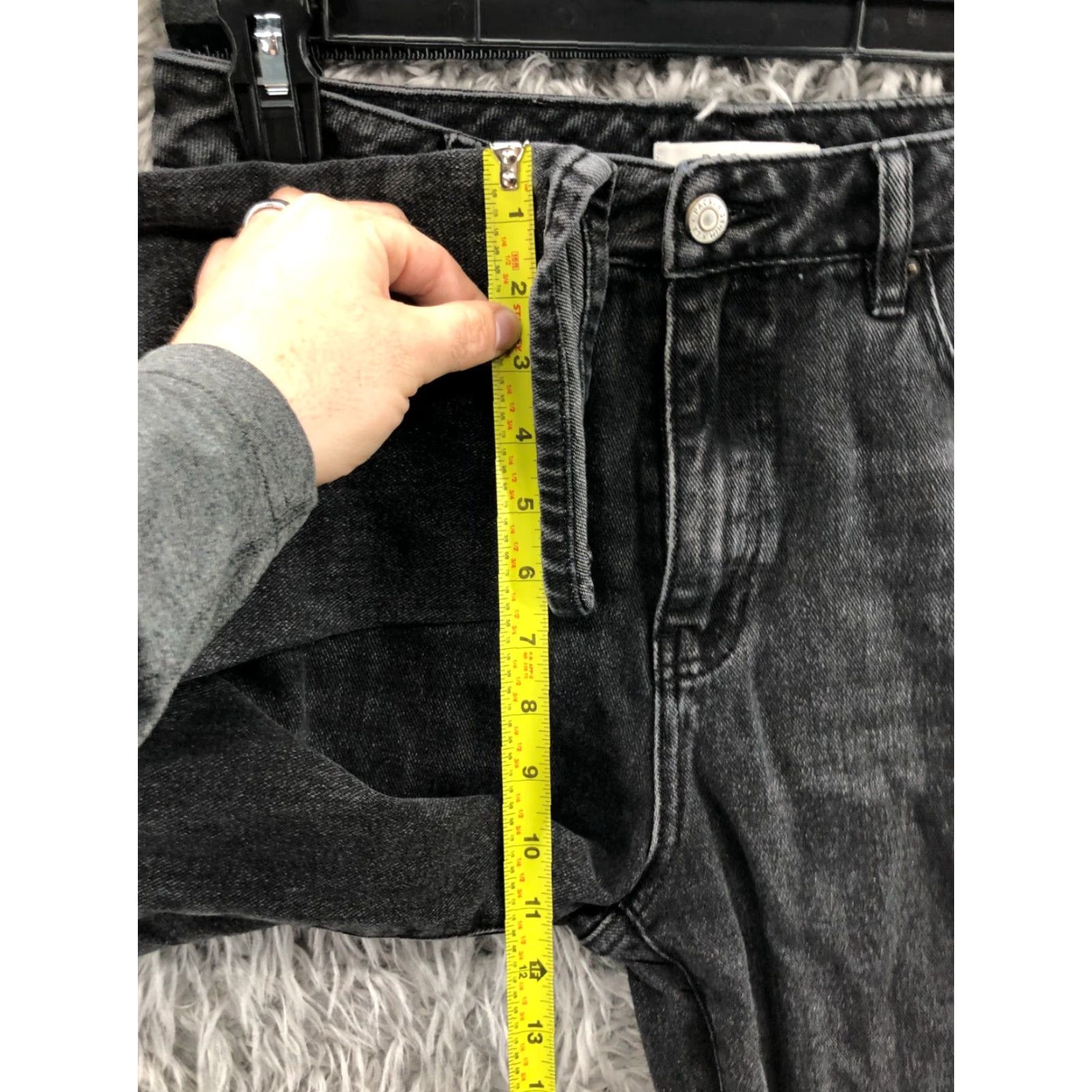 Pacsun PacSun Mom Jeans Size 28 Womens Dark Wash Black Jeans Rating? No, Dark PacSun Regular PacSun Size 28" / US 6 / IT 42 - 4 Thumbnail