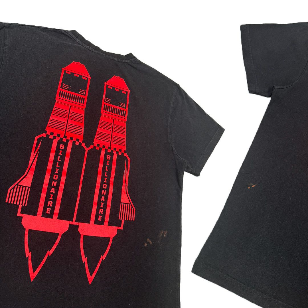 Billionaire Boys Club BBC - Red Rockets Logo Spellout Tee - Black - S Size US S / EU 44-46 / 1 - 4 Thumbnail